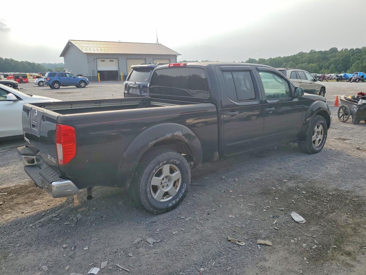 2008 Nissan Frontier Se V6 Black vin: 1N6AD09W88C410813