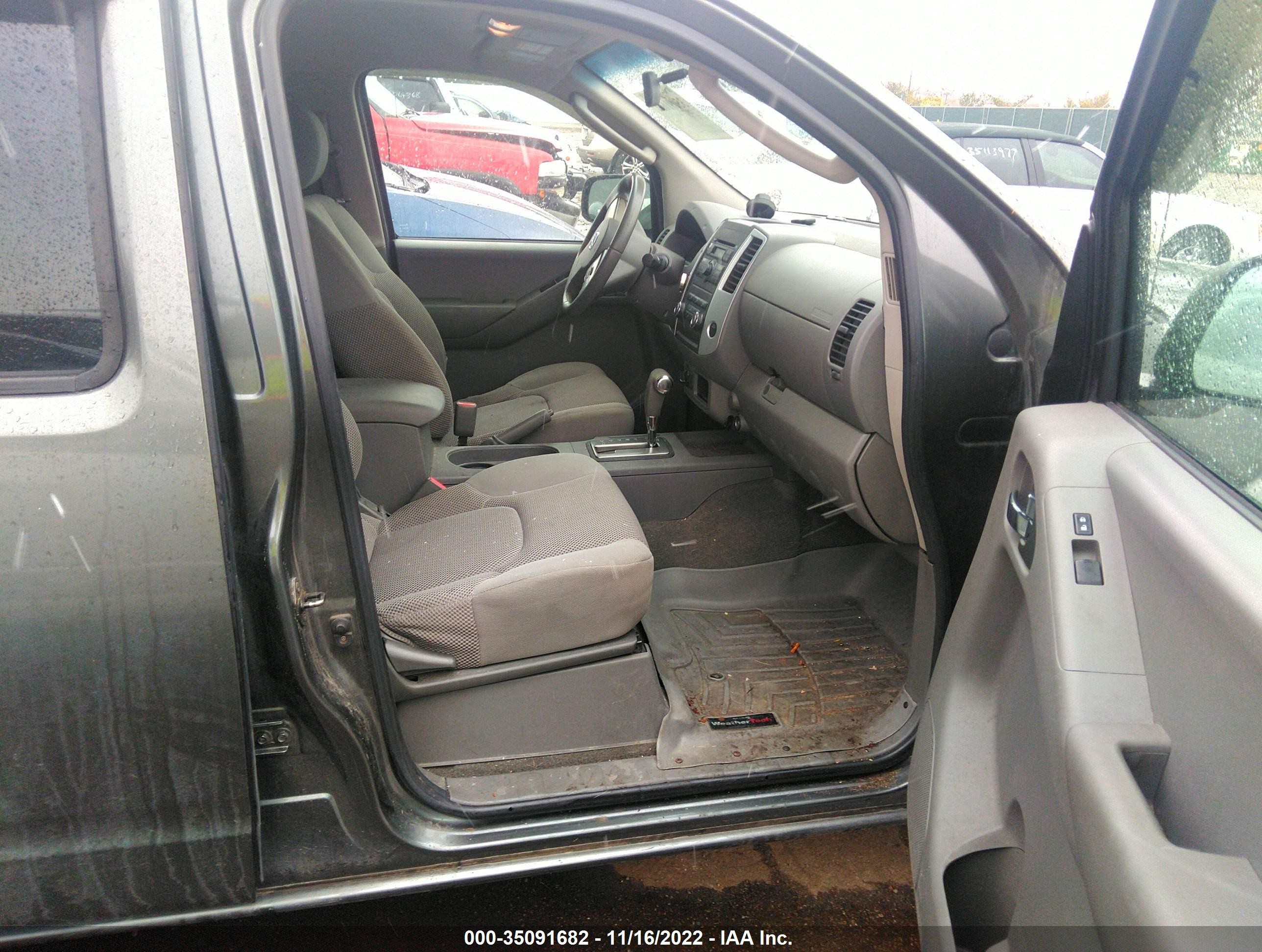 2009 Nissan Frontier Se Gray vin: 1N6AD09W89C405712