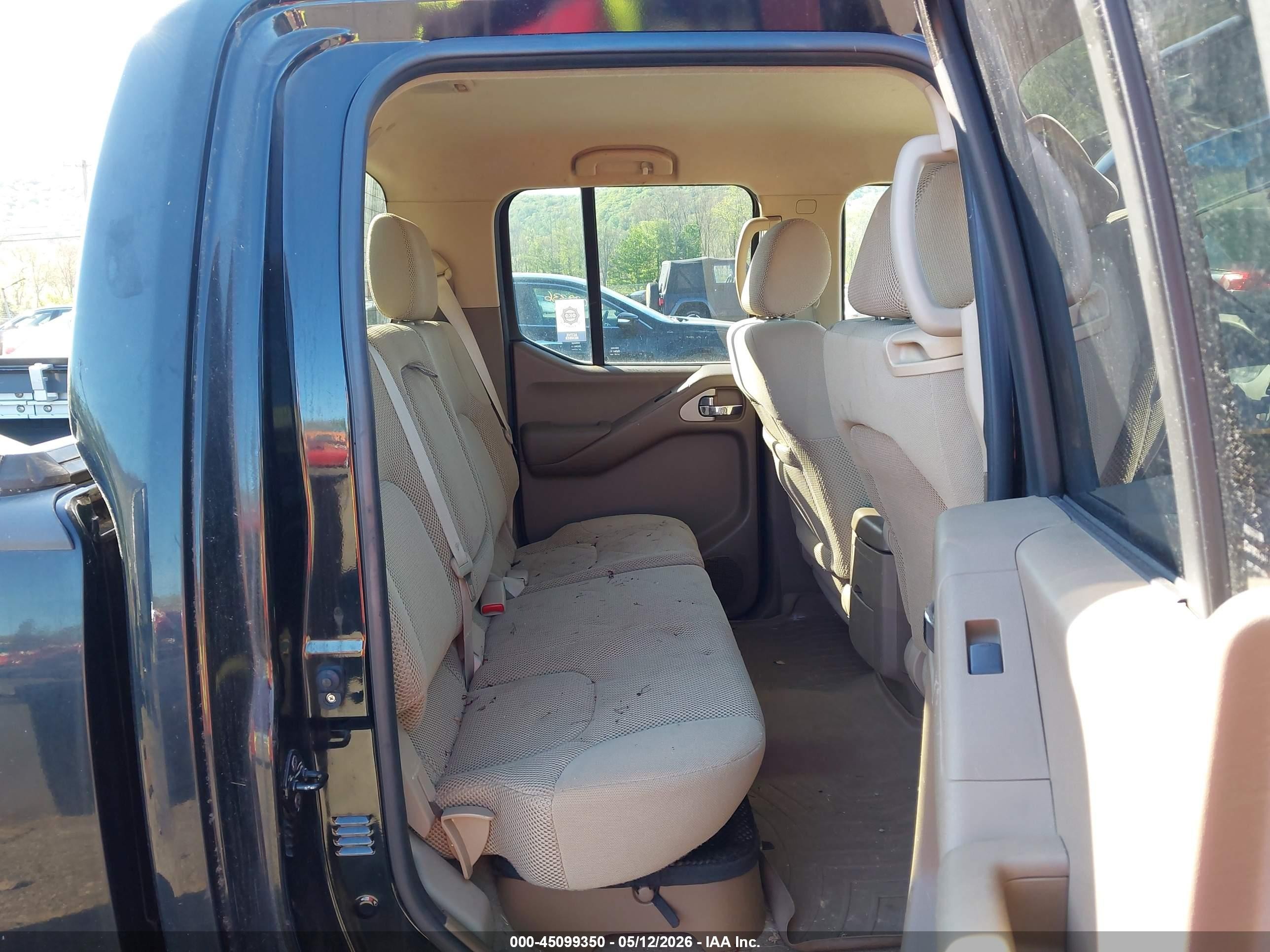 2007 Nissan Frontier Se Black vin: 1N6AD09W97C416764