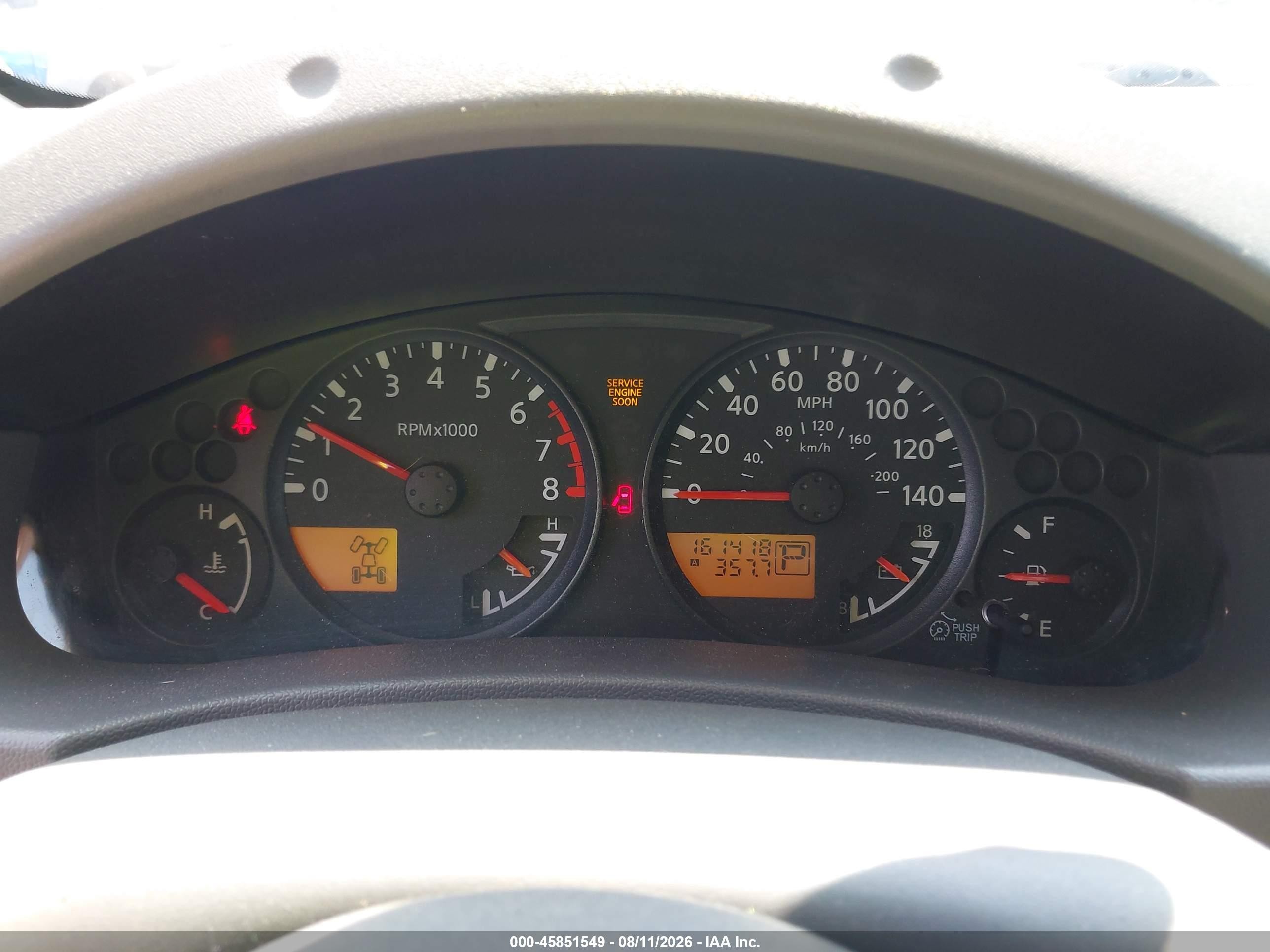 2007 Nissan Frontier Se Gray vin: 1N6AD09W97C456259