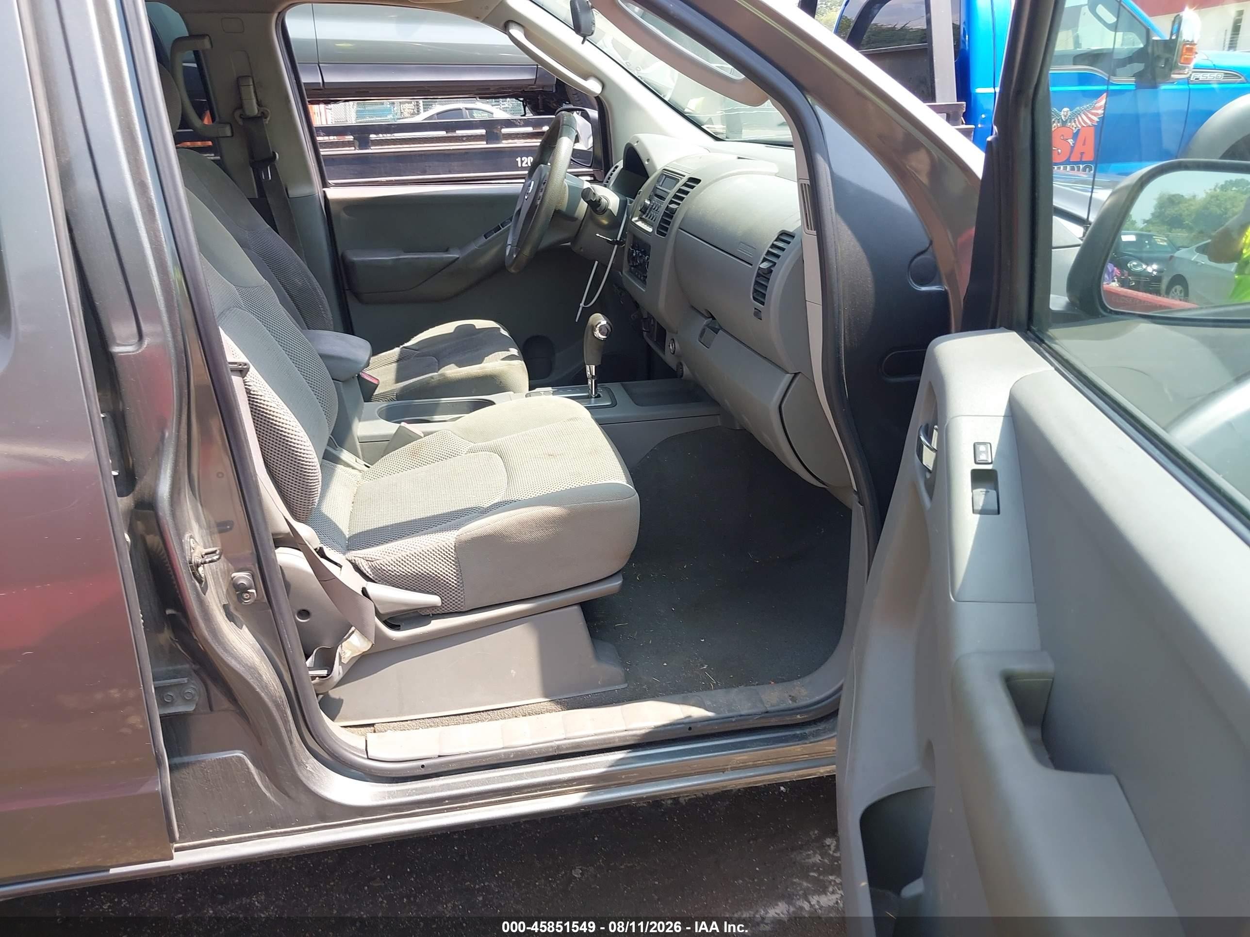 2007 Nissan Frontier Se Gray vin: 1N6AD09W97C456259
