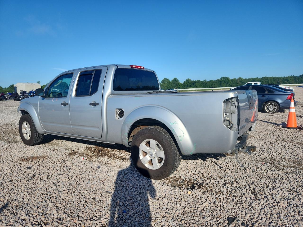 2009 Nissan Frontier Se V6 Silver vin: 1N6AD09W99C401524