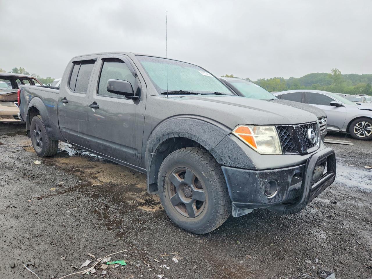 2007 Nissan Frontier Se Gray vin: 1N6AD09WX7C462894