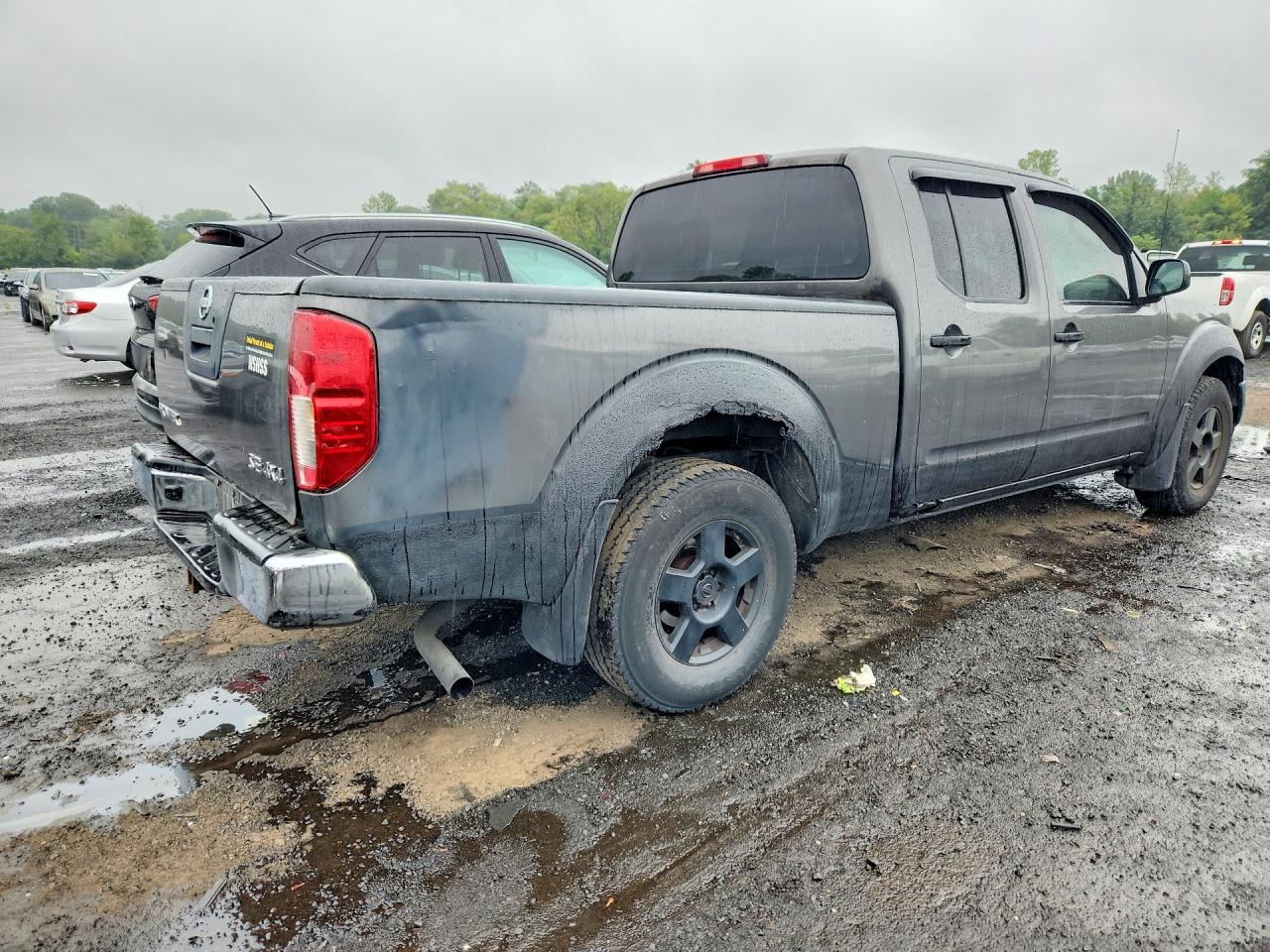 2007 Nissan Frontier Se Gray vin: 1N6AD09WX7C462894