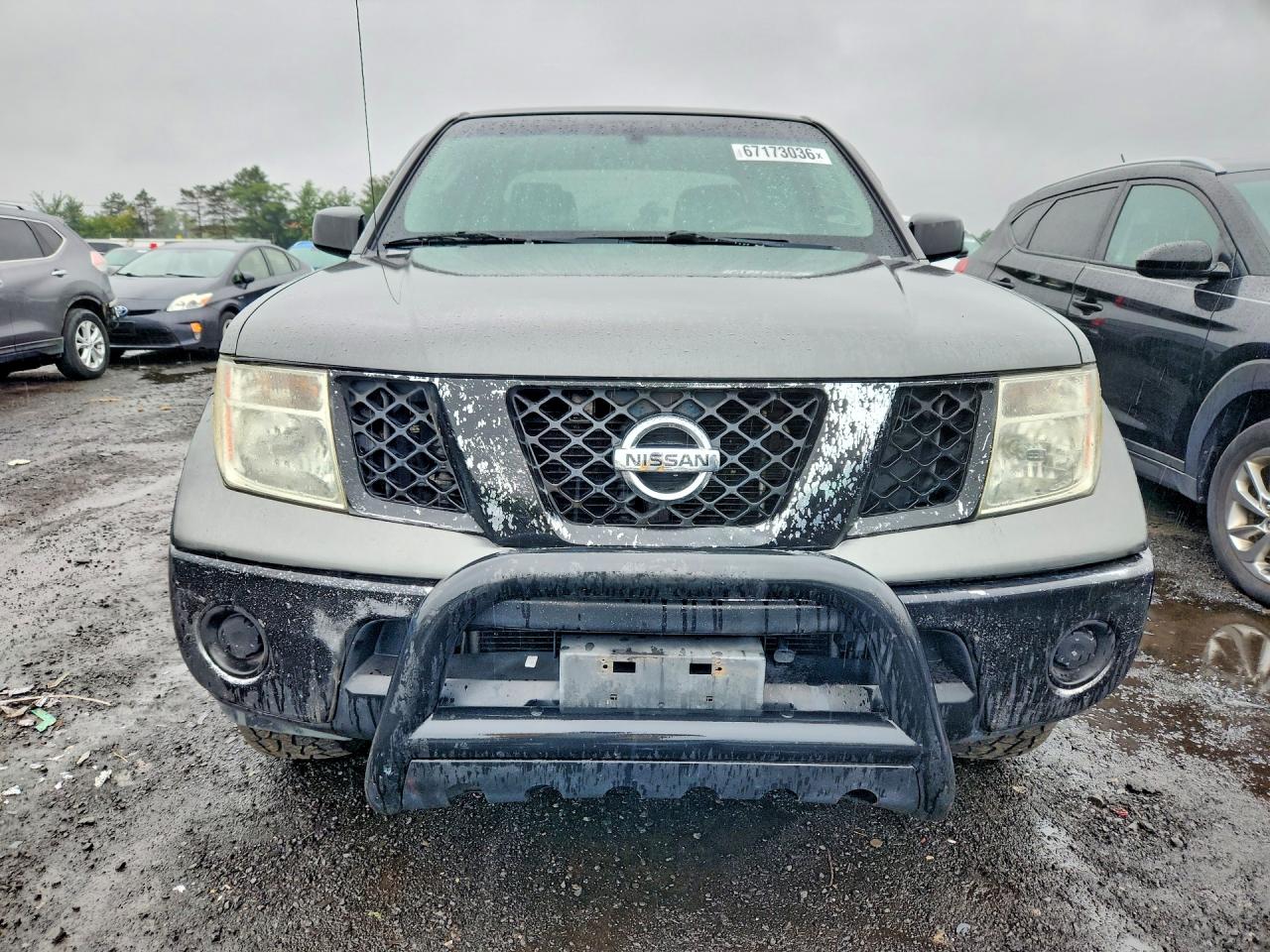 2007 Nissan Frontier Se Gray vin: 1N6AD09WX7C462894
