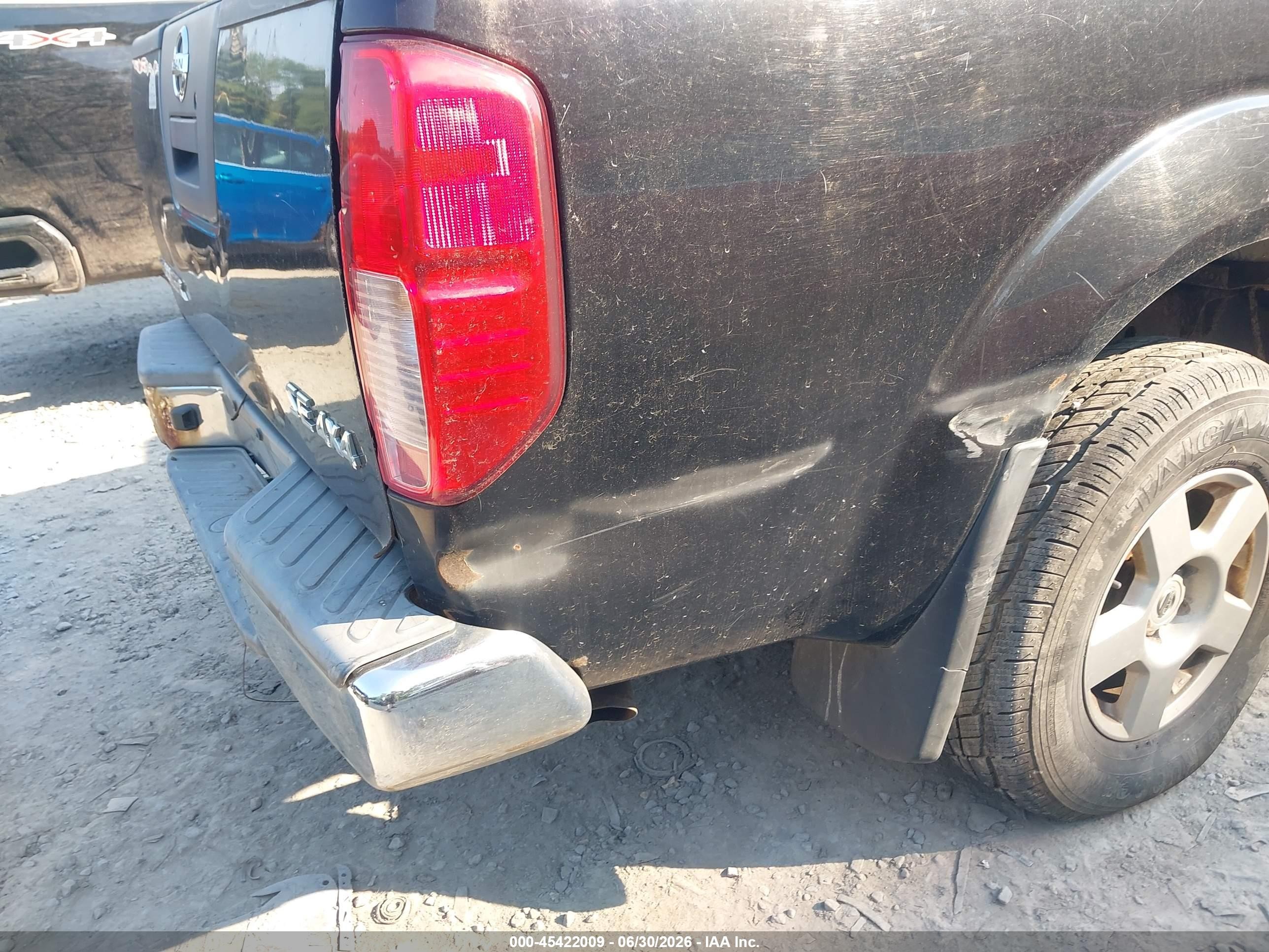 2008 Nissan Frontier Se Black vin: 1N6AD09WX8C415897