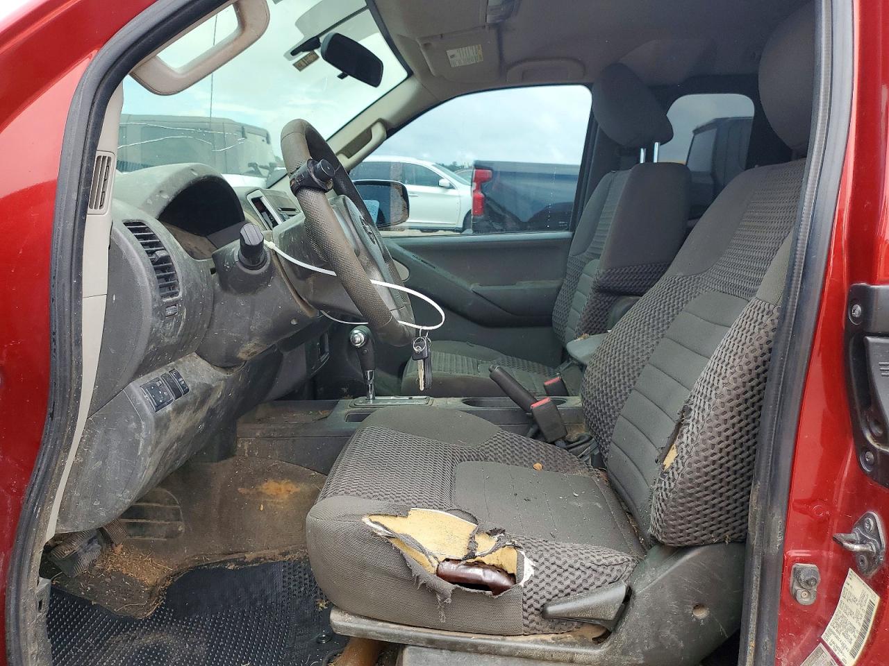 2012 Nissan Frontier Sv V6 Red vin: 1N6AD0CU0CC436242