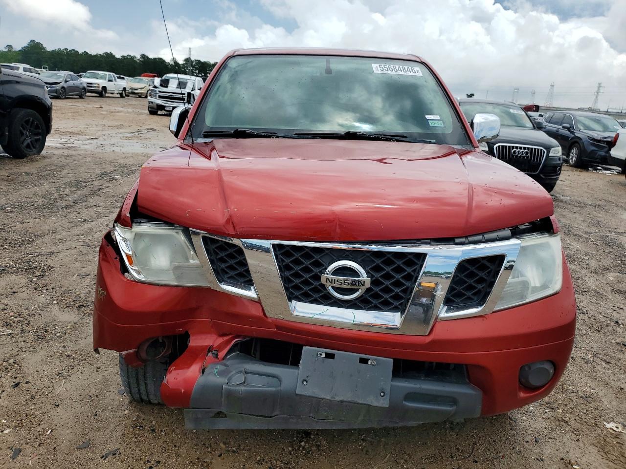 2012 Nissan Frontier Sv V6 Red vin: 1N6AD0CU0CC436242