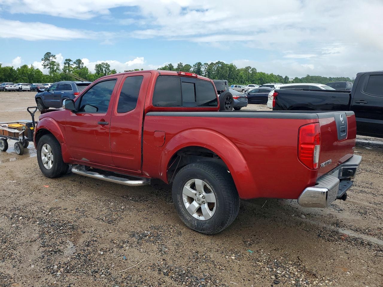 2012 Nissan Frontier Sv V6 Red vin: 1N6AD0CU0CC436242