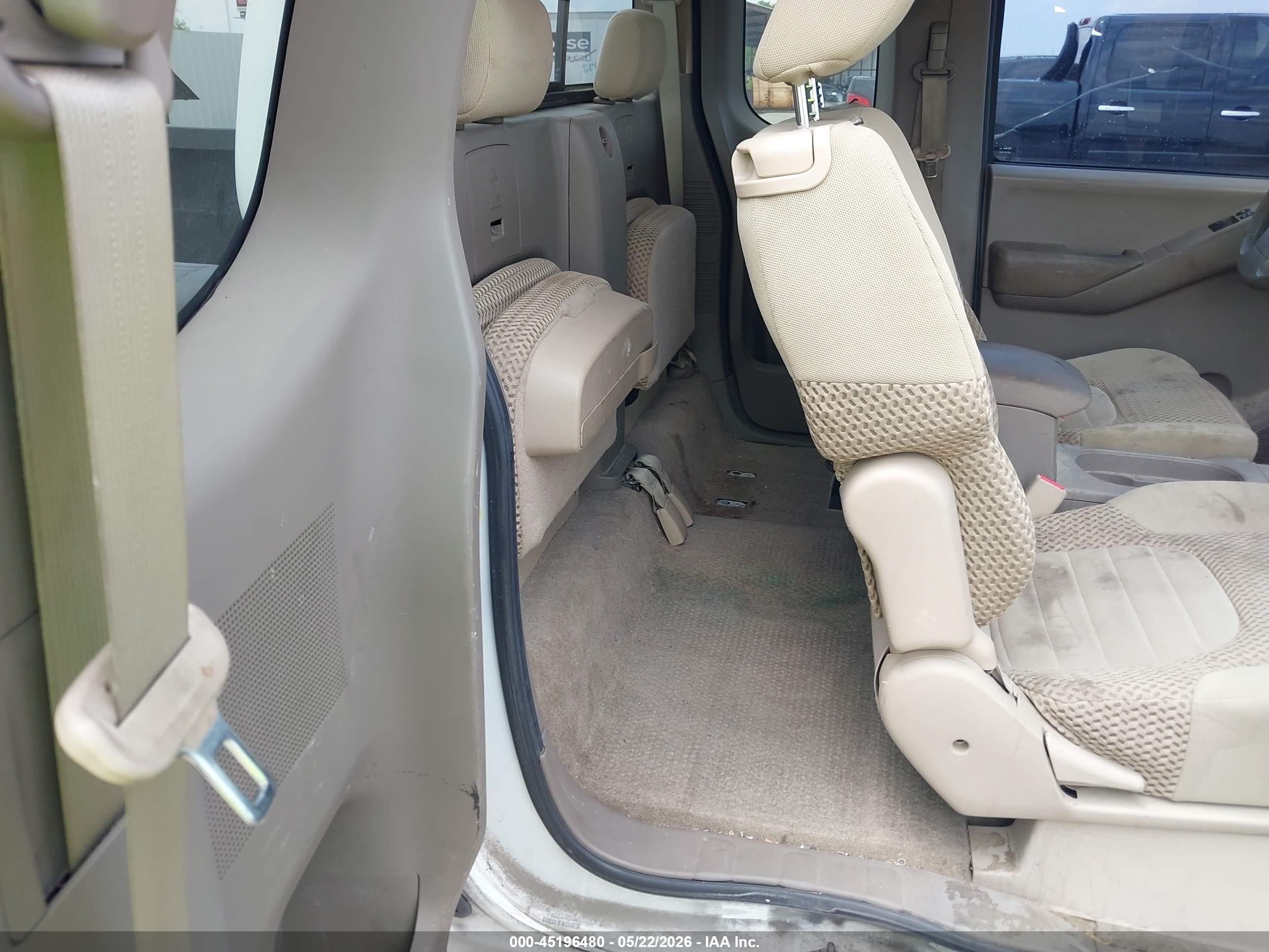 2013 Nissan Frontier Sv White vin: 1N6AD0CU1DN733848