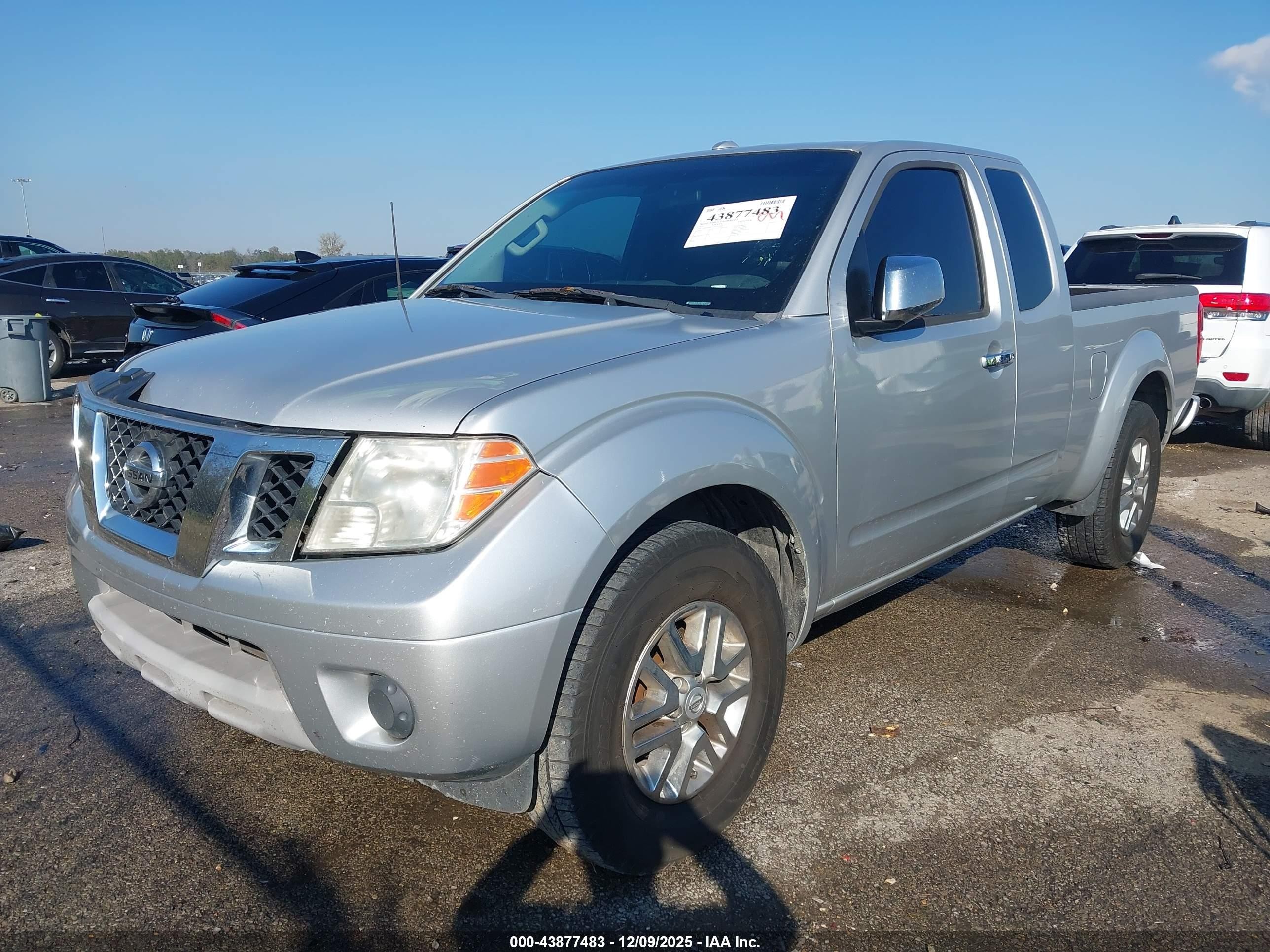 2015 Nissan Frontier Sv Silver vin: 1N6AD0CU1FN713408