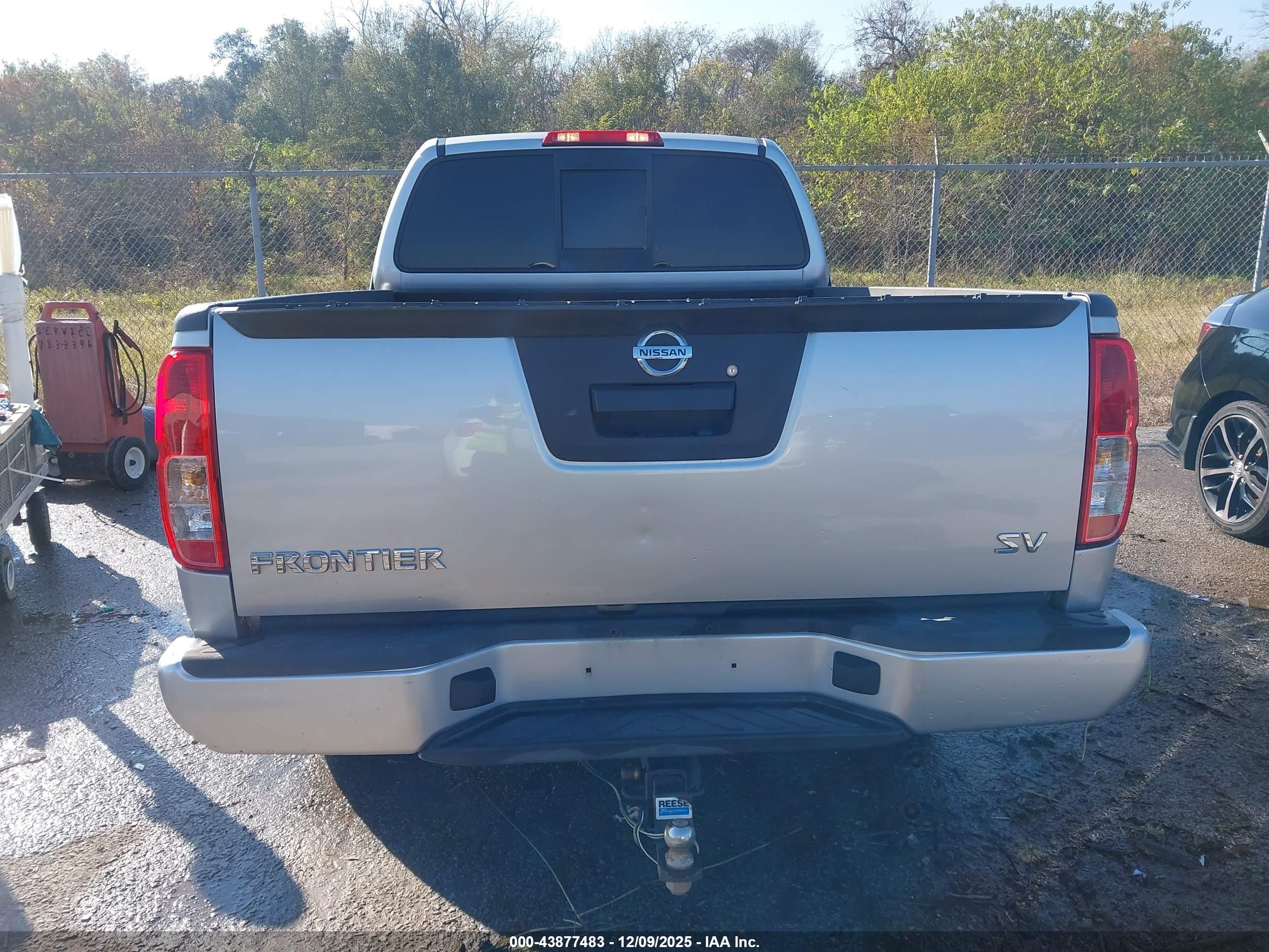 2015 Nissan Frontier Sv Silver vin: 1N6AD0CU1FN713408