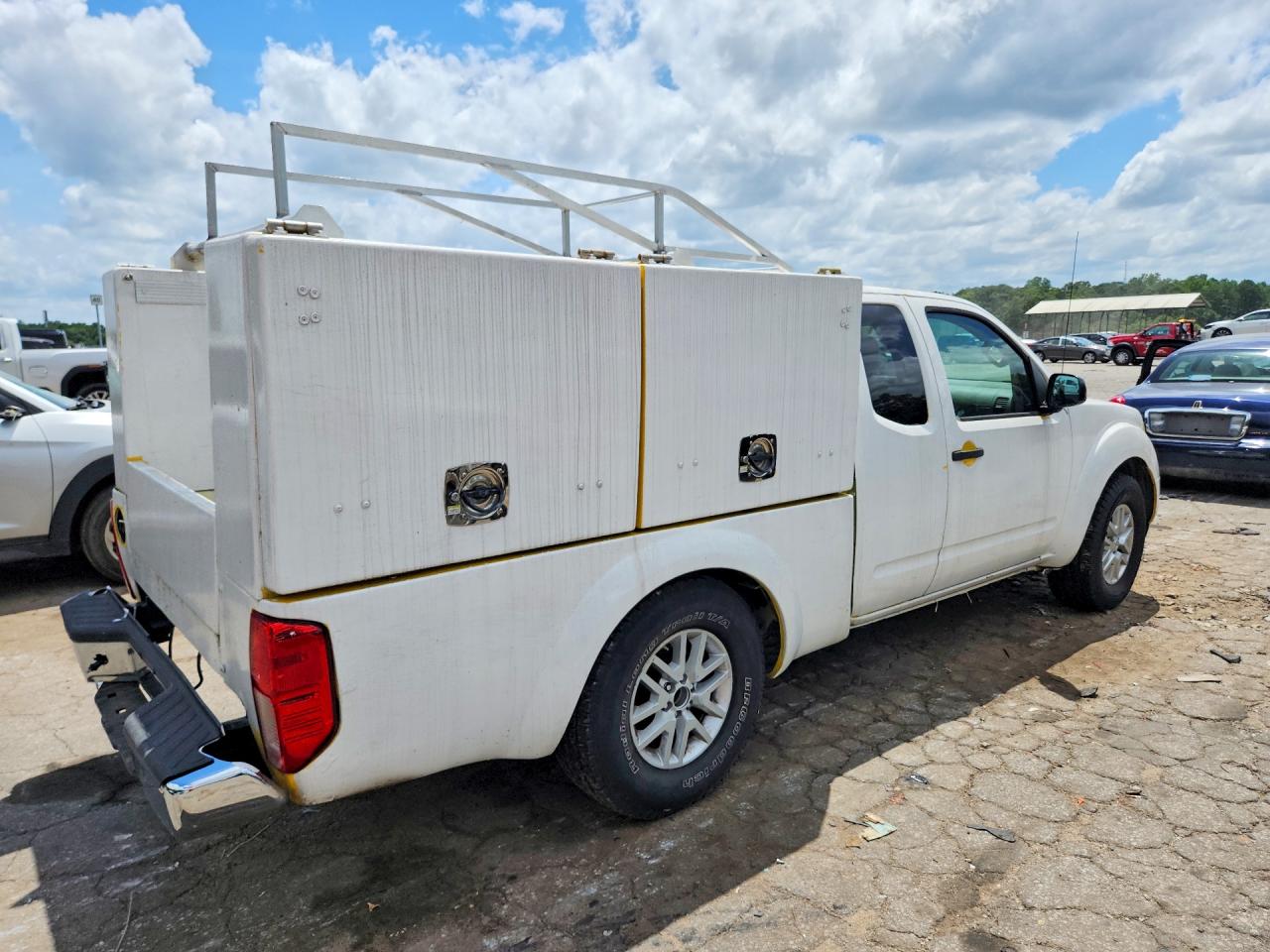 2015 Nissan Frontier Sv V6 White vin: 1N6AD0CU1FN767176