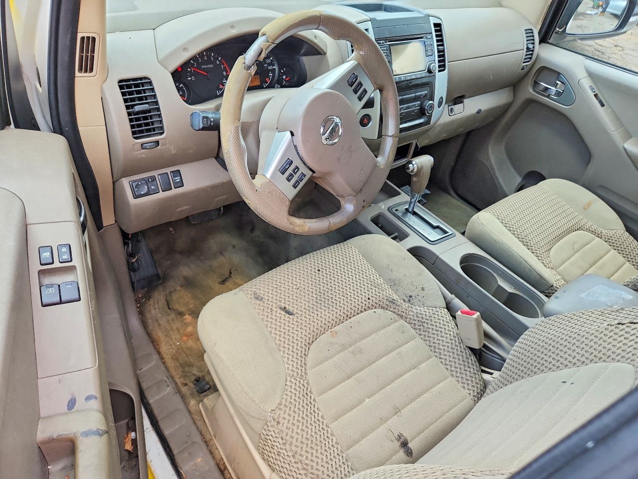 2015 Nissan Frontier Sv V6 White vin: 1N6AD0CU1FN767176