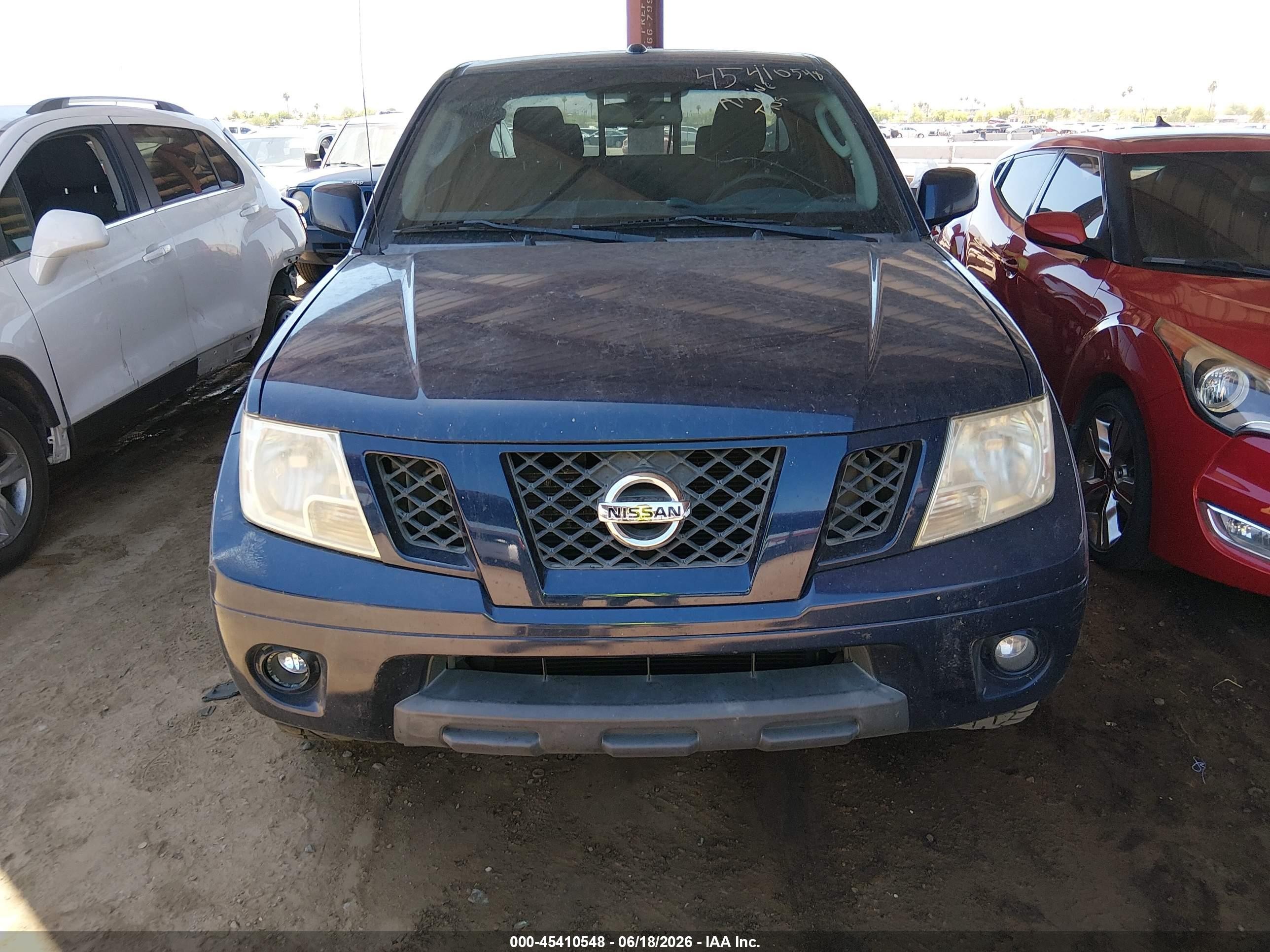 2011 Nissan Frontier Pro-4x Синий vin: 1N6AD0CU2BC410997