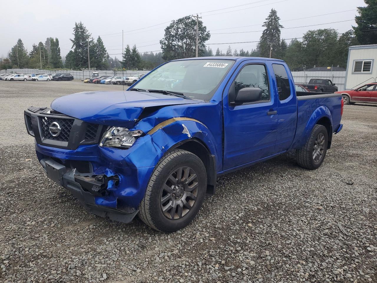 2012 Nissan Frontier Sv V6 Blue vin: 1N6AD0CU2CC439725