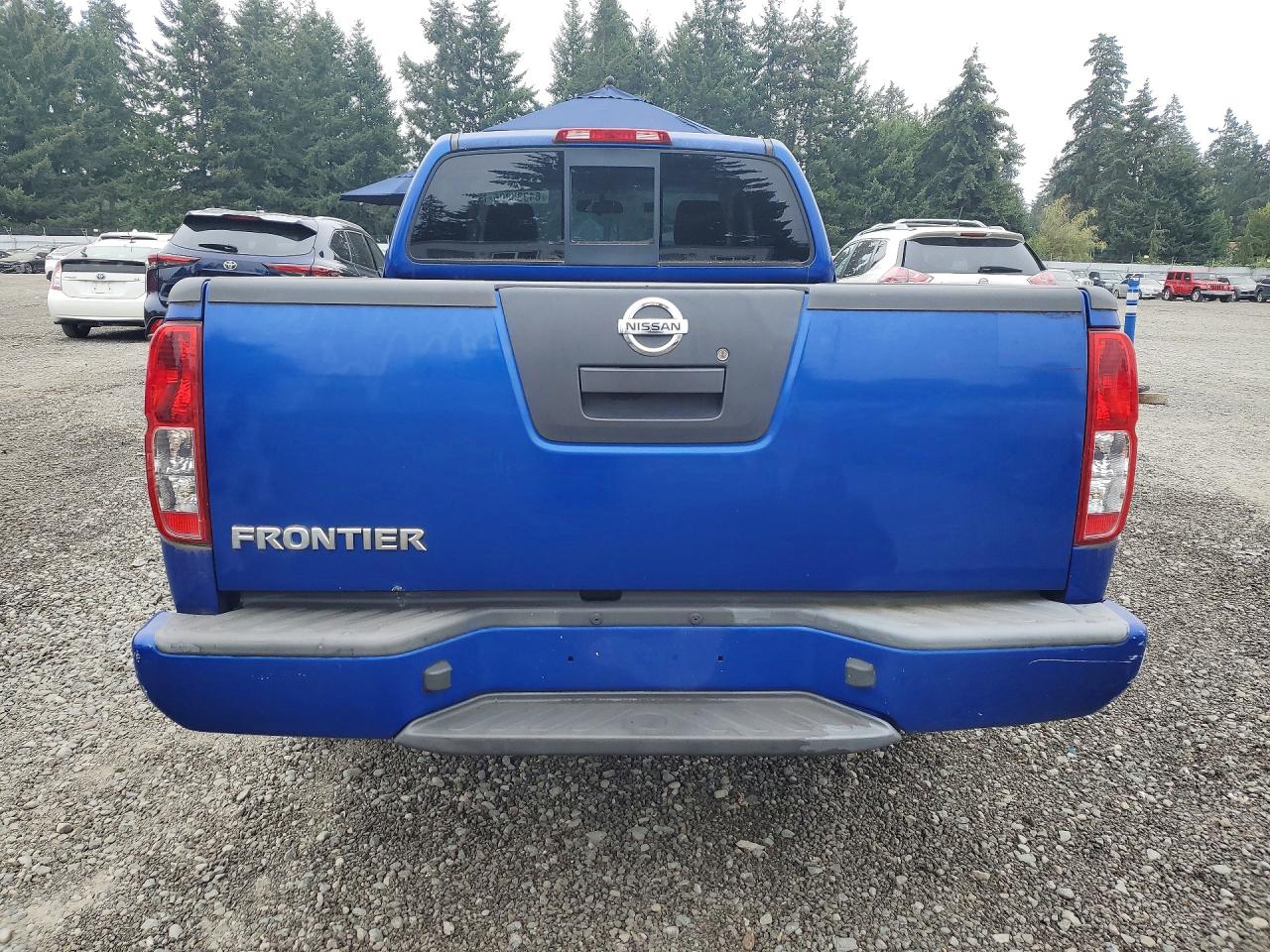 2012 Nissan Frontier Sv V6 Blue vin: 1N6AD0CU2CC439725
