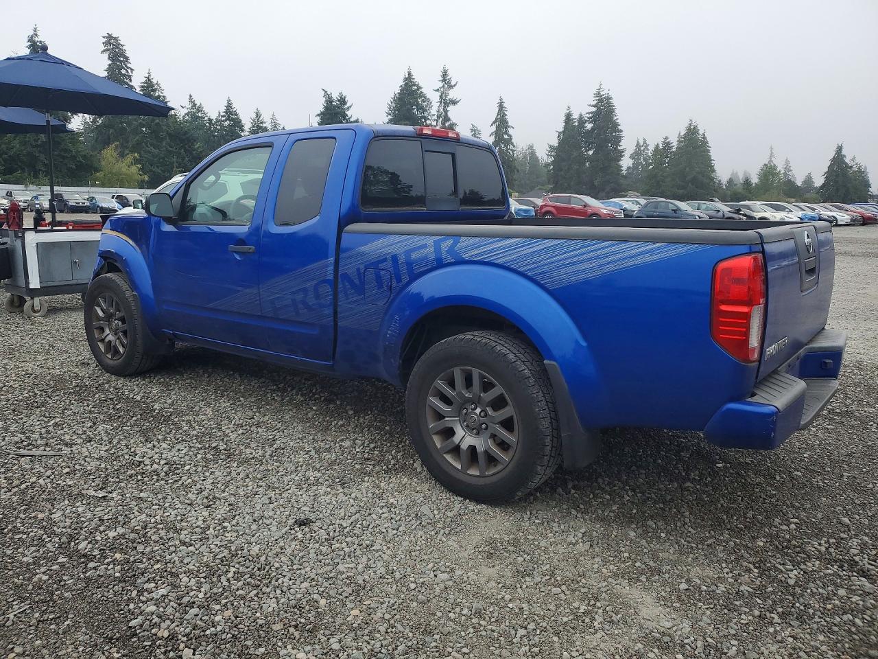 2012 Nissan Frontier Sv V6 Blue vin: 1N6AD0CU2CC439725
