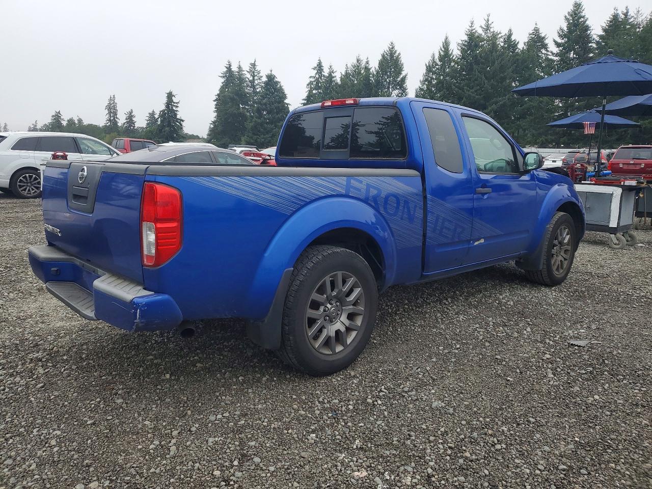 2012 Nissan Frontier Sv V6 Blue vin: 1N6AD0CU2CC439725