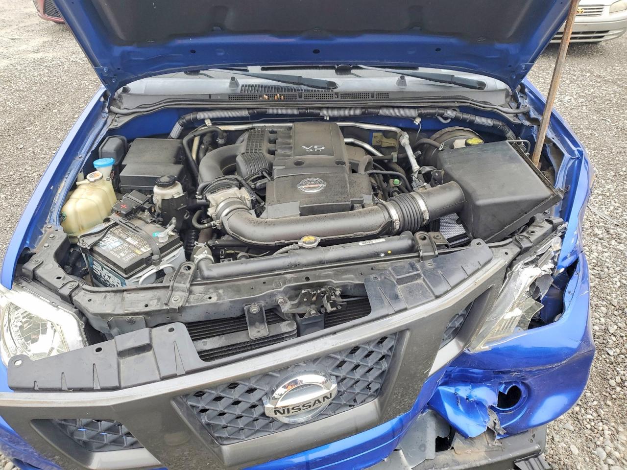 2012 Nissan Frontier Sv V6 Blue vin: 1N6AD0CU2CC439725