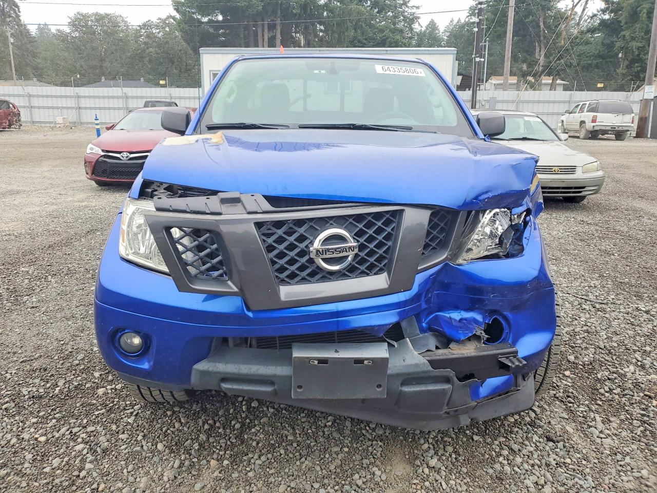 2012 Nissan Frontier Sv V6 Blue vin: 1N6AD0CU2CC439725