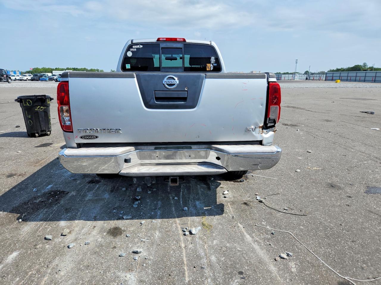 2012 Nissan Frontier Sv V6 Silver vin: 1N6AD0CU2CN700923