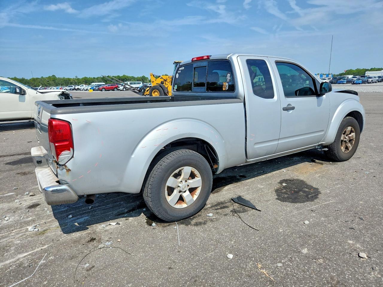 2012 Nissan Frontier Sv V6 Silver vin: 1N6AD0CU2CN700923