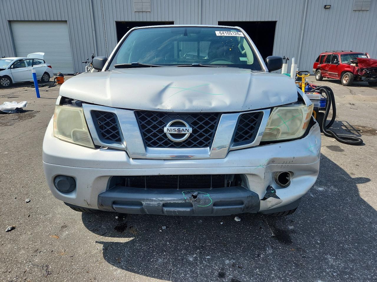 2012 Nissan Frontier Sv V6 Silver vin: 1N6AD0CU2CN700923