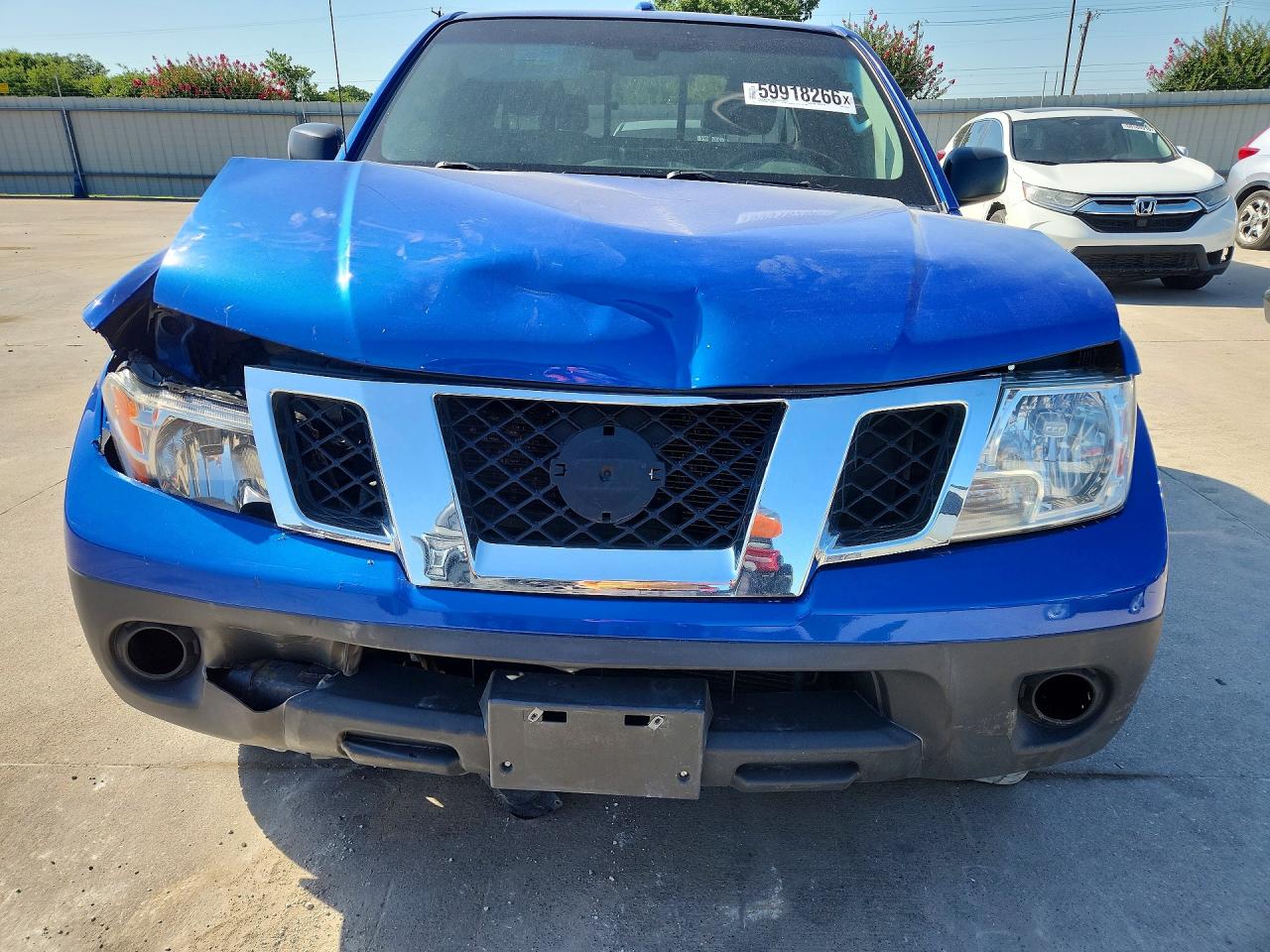 2013 Nissan Frontier Sv V6 Blue vin: 1N6AD0CU2DN751713