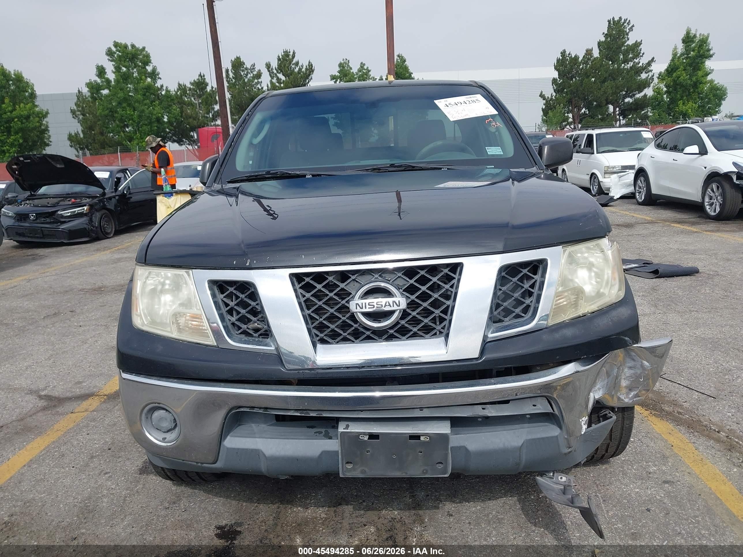 2010 Nissan Frontier Se Black vin: 1N6AD0CU3AC405600