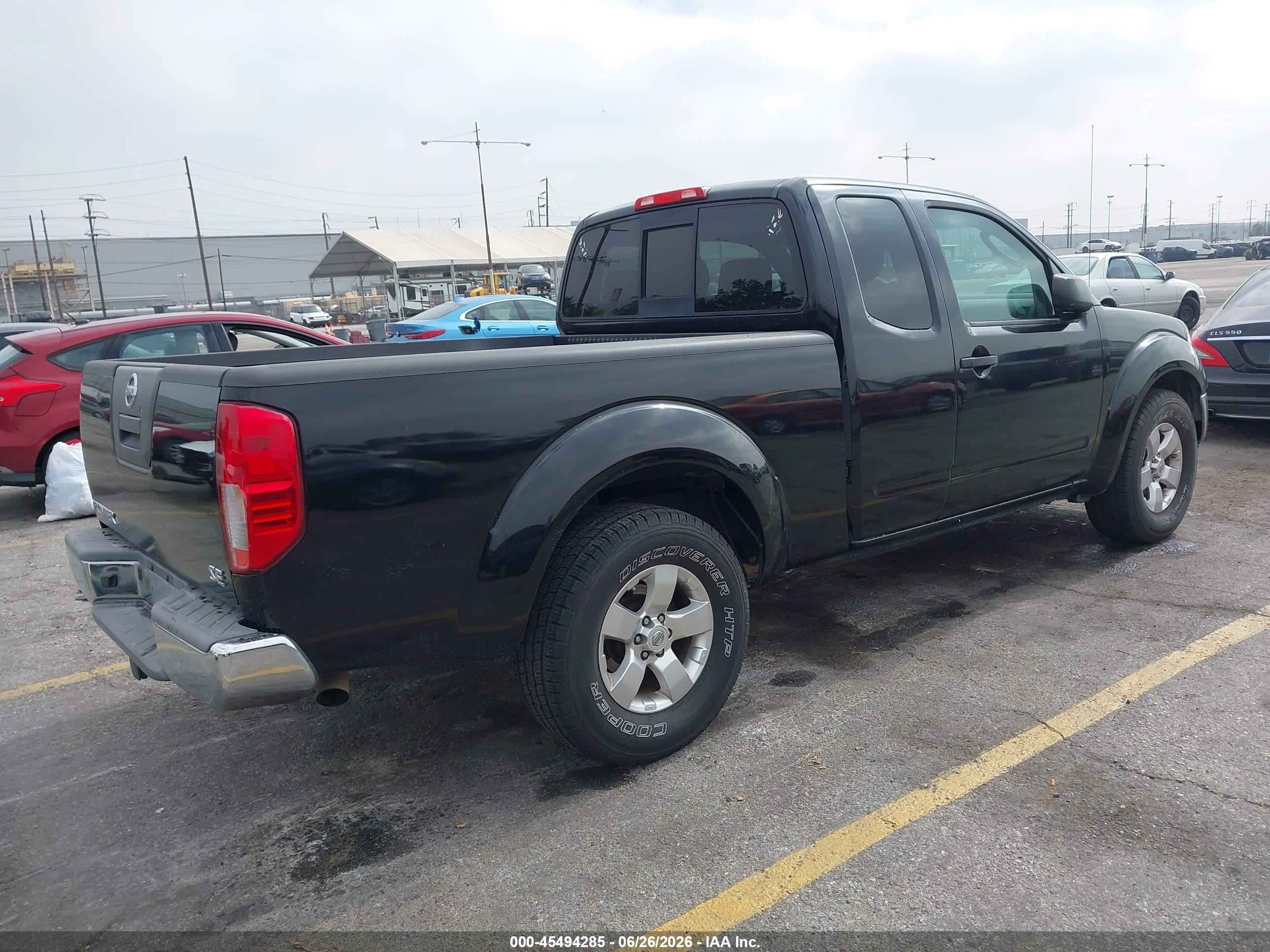 2010 Nissan Frontier Se Black vin: 1N6AD0CU3AC405600
