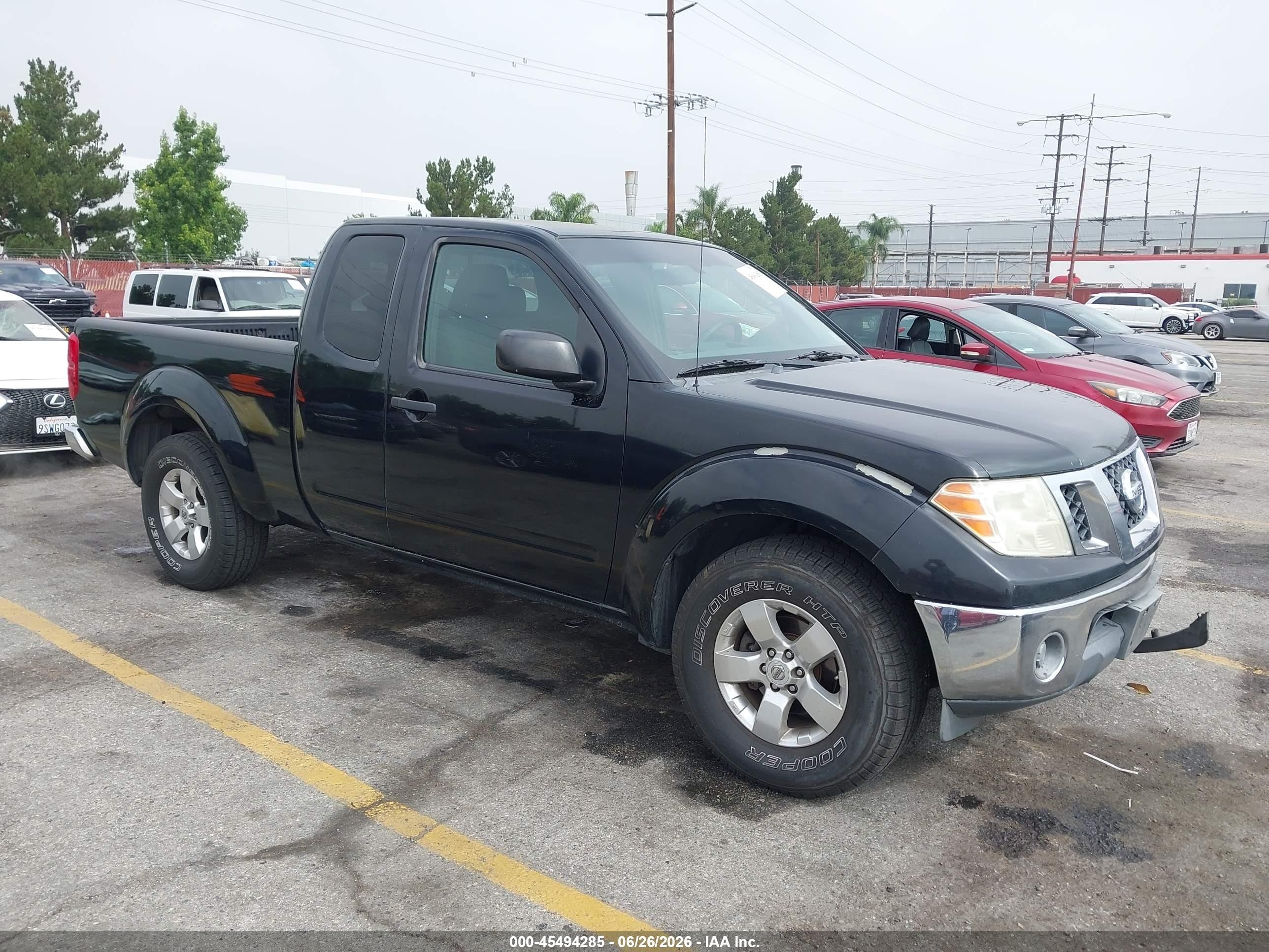 2010 Nissan Frontier Se Black vin: 1N6AD0CU3AC405600