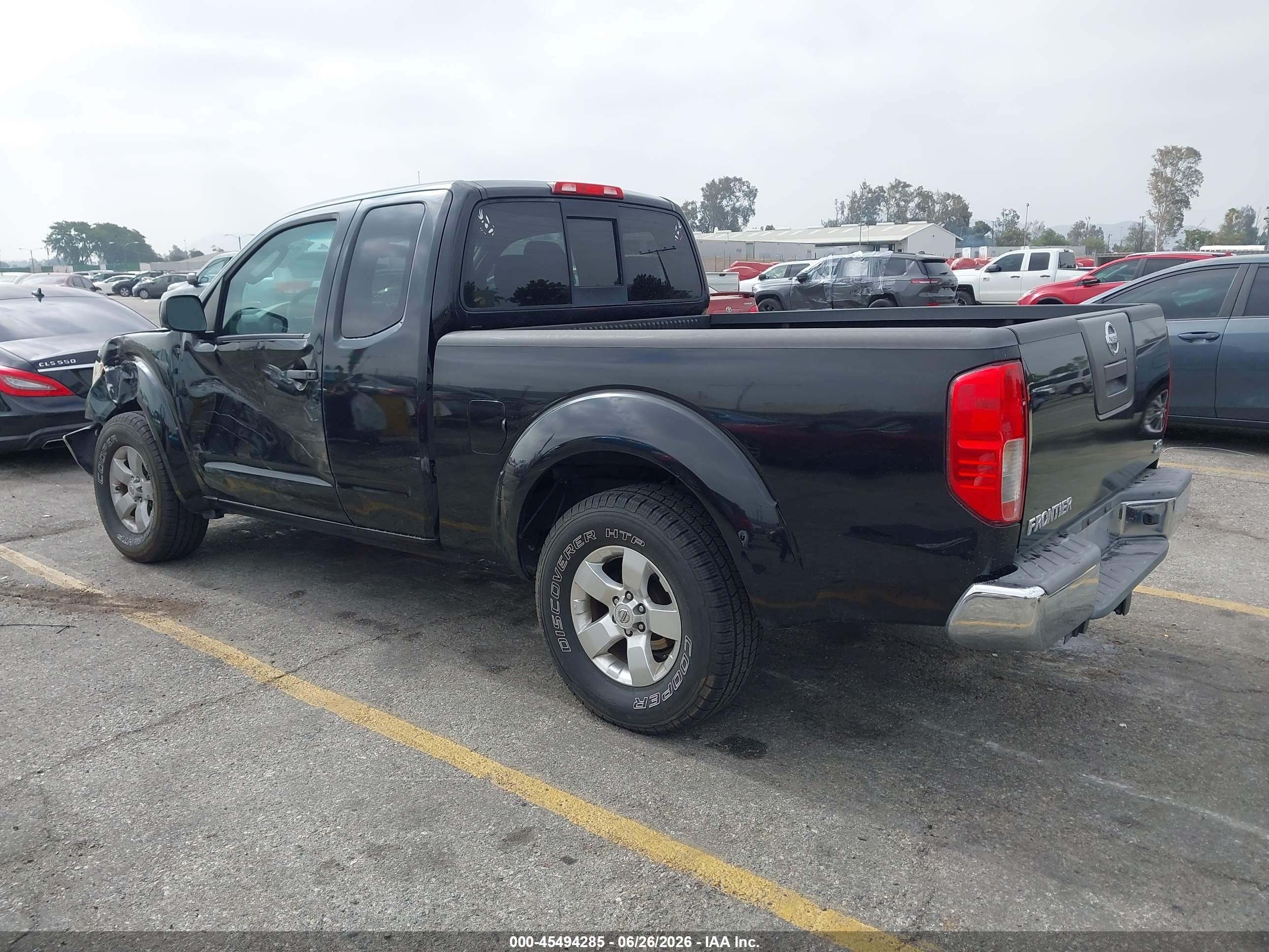 2010 Nissan Frontier Se Black vin: 1N6AD0CU3AC405600