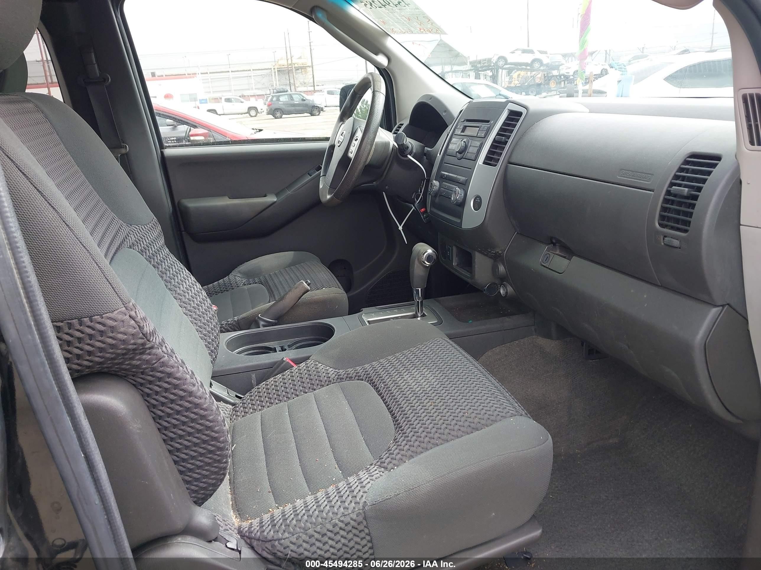 2010 Nissan Frontier Se Black vin: 1N6AD0CU3AC405600