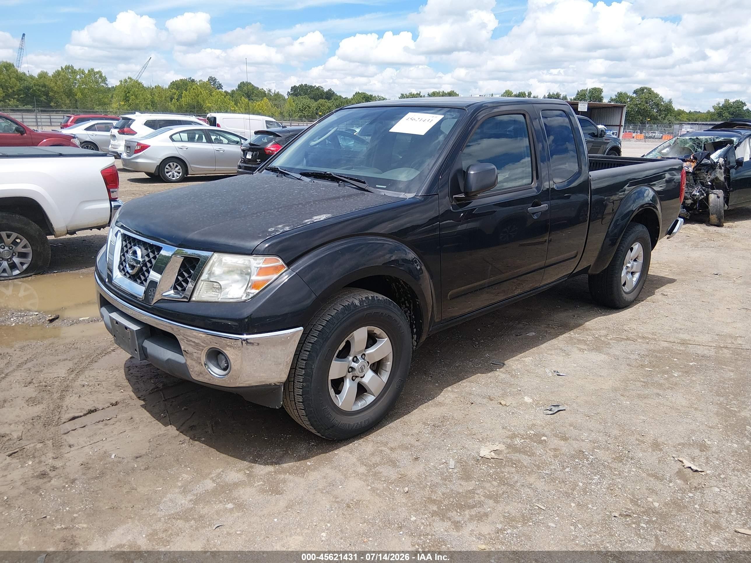 2010 Nissan Frontier Se Черный vin: 1N6AD0CU3AC423269
