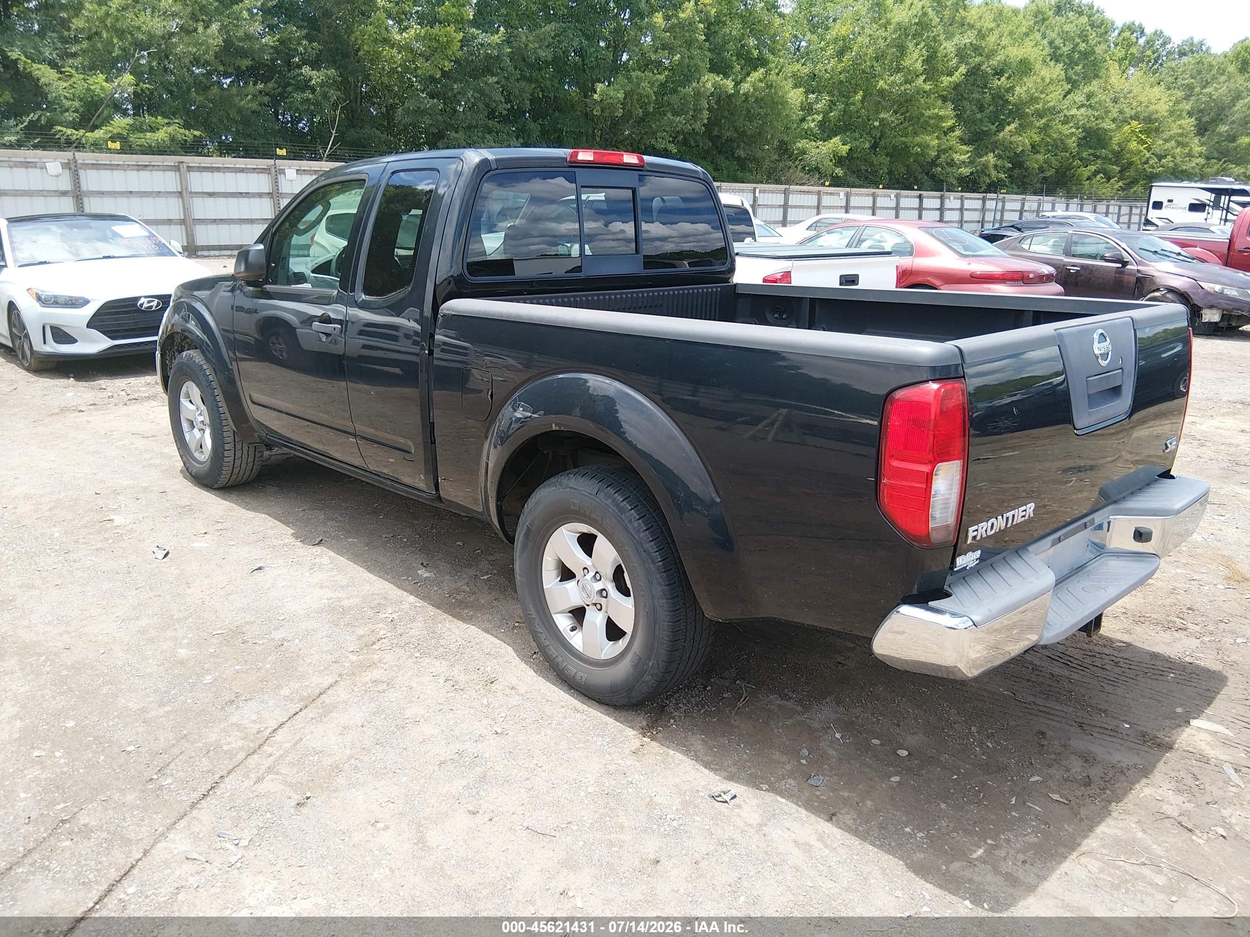 2010 Nissan Frontier Se Черный vin: 1N6AD0CU3AC423269