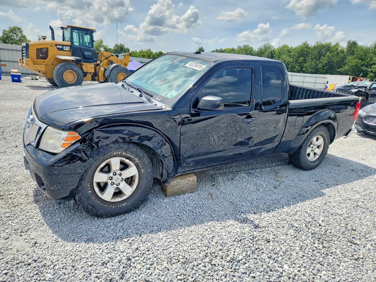 2012 Nissan Frontier Sv V6 Black vin: 1N6AD0CU3CC441712