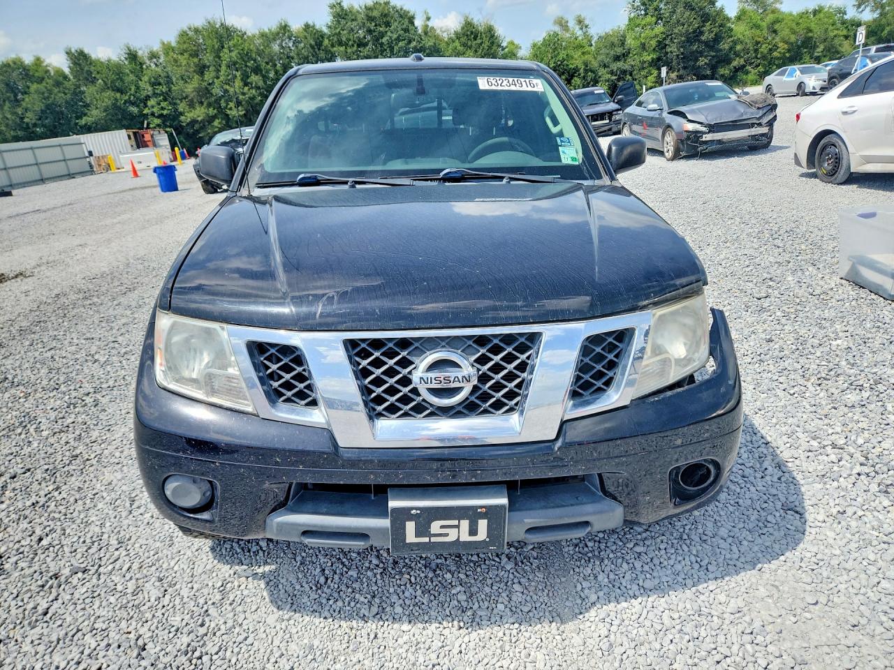 2012 Nissan Frontier Sv V6 Black vin: 1N6AD0CU3CC441712