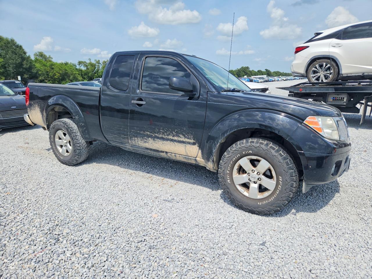 2012 Nissan Frontier Sv V6 Black vin: 1N6AD0CU3CC441712