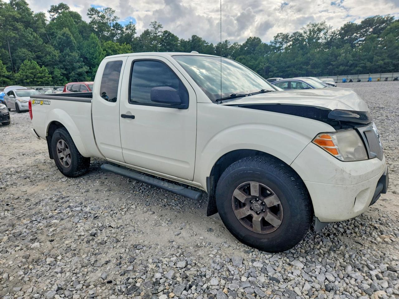 2013 Nissan Frontier Sv V6 White vin: 1N6AD0CU3DN730420