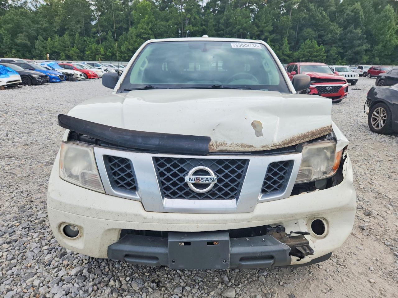2013 Nissan Frontier Sv V6 White vin: 1N6AD0CU3DN730420