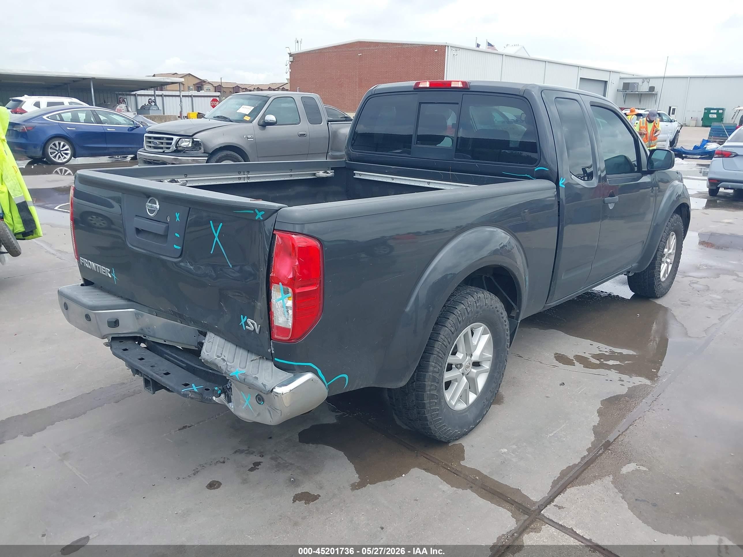 2015 Nissan Frontier Desert Runner/sv Gray vin: 1N6AD0CU3FN751450