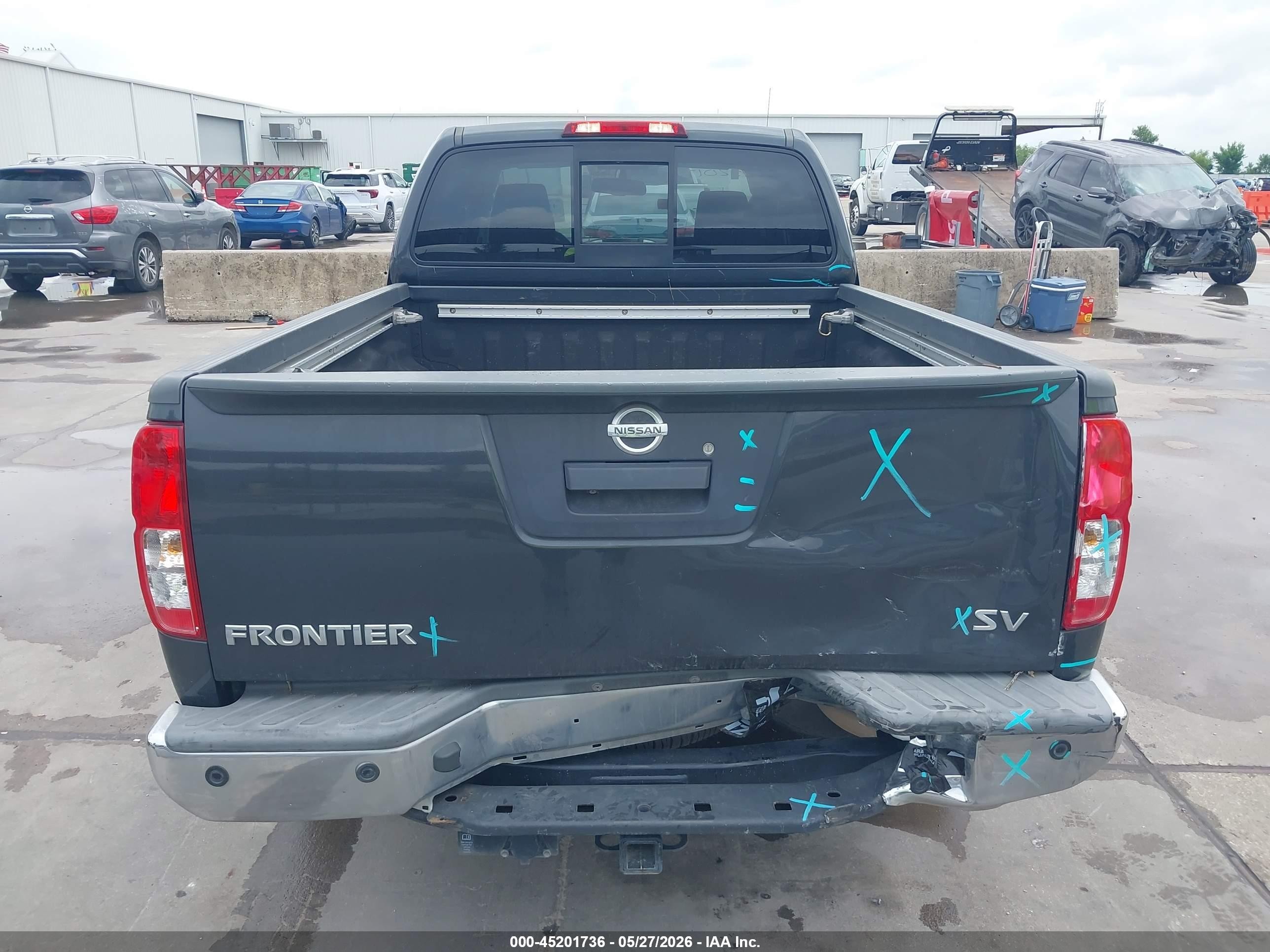 2015 Nissan Frontier Desert Runner/sv Gray vin: 1N6AD0CU3FN751450