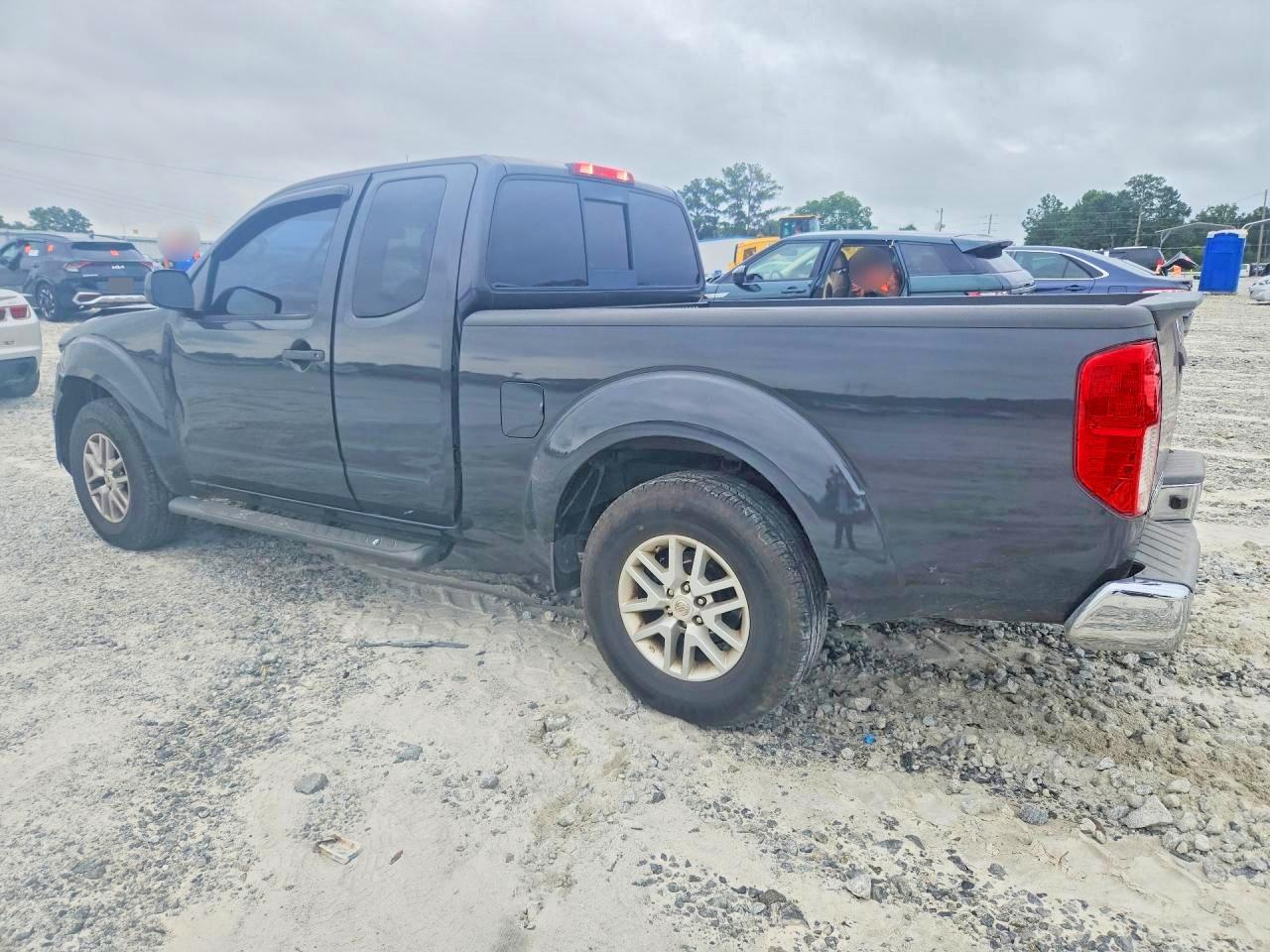 2015 Nissan Frontier Sv V6 Blue vin: 1N6AD0CU3FN764442