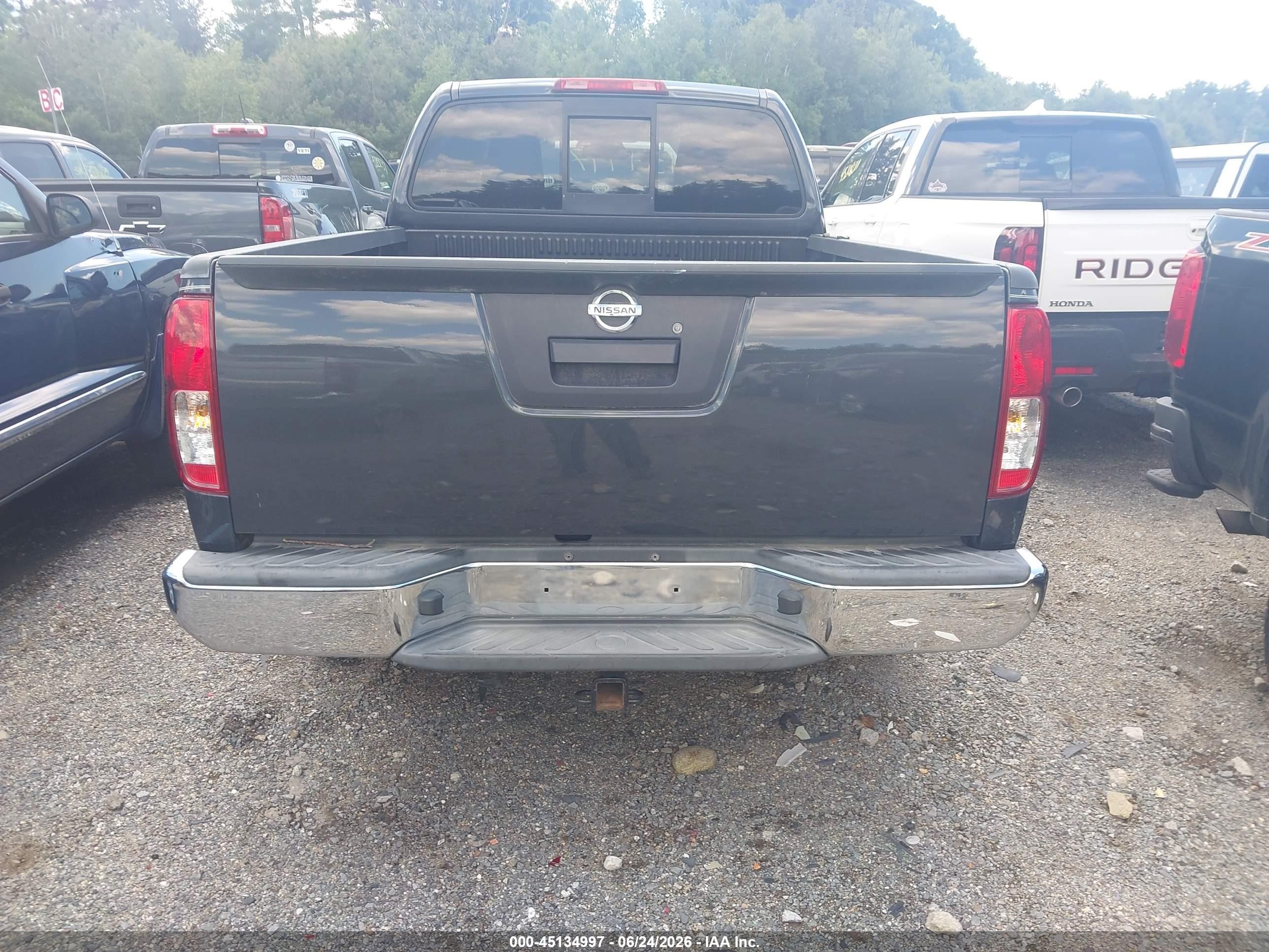 2015 Nissan Frontier Sv Серый vin: 1N6AD0CU4FN700328