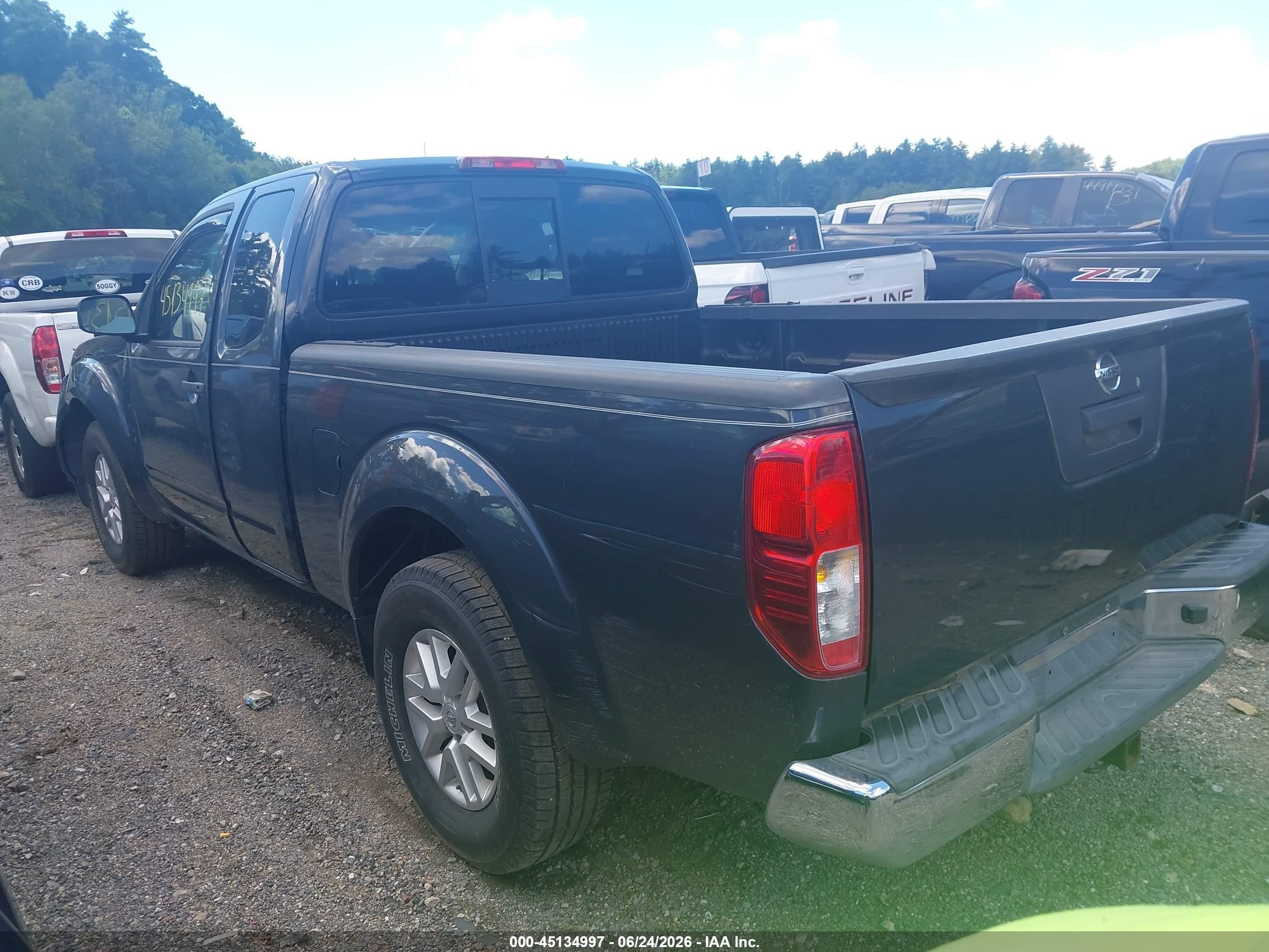 2015 Nissan Frontier Sv Серый vin: 1N6AD0CU4FN700328