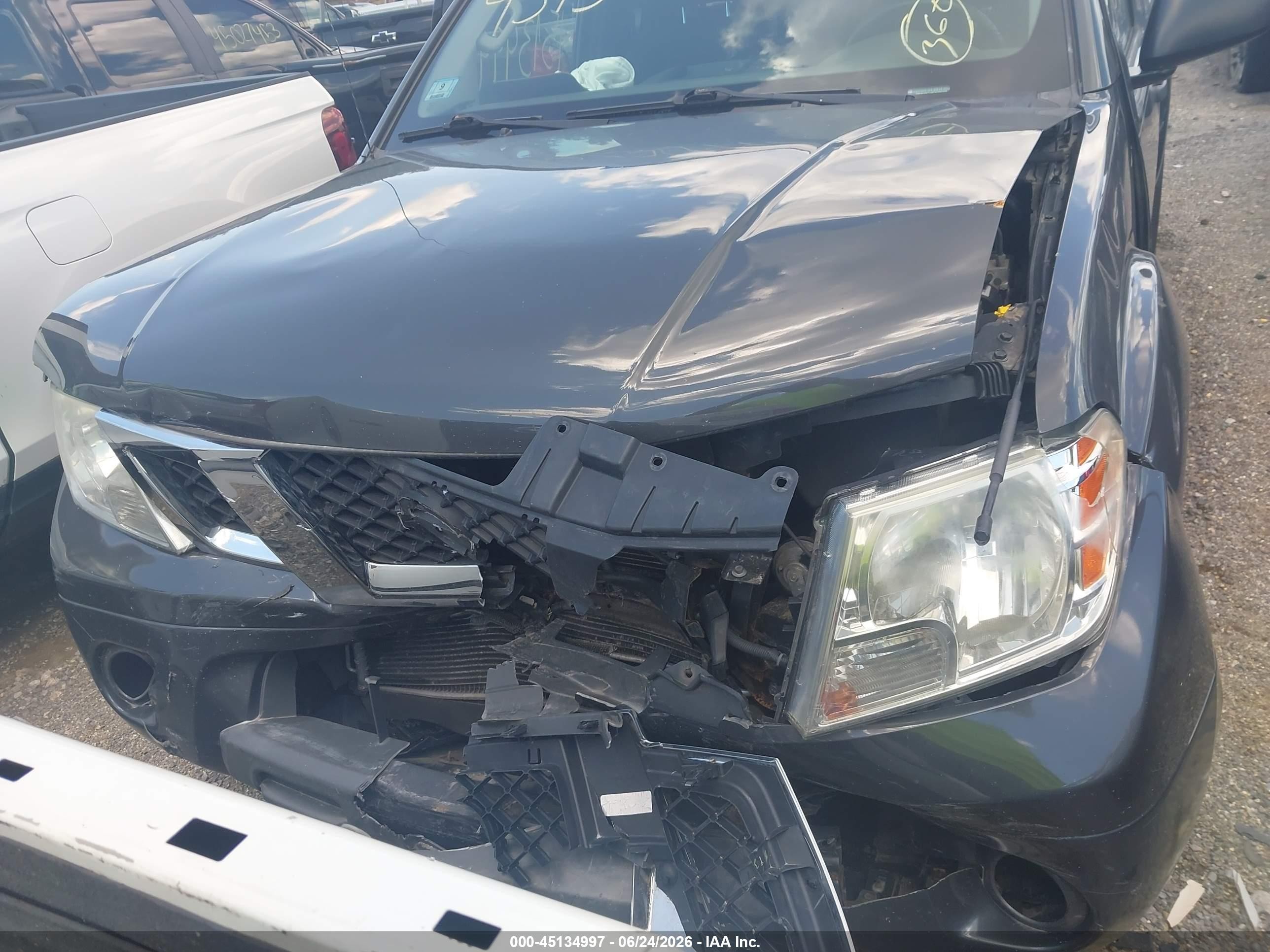 2015 Nissan Frontier Sv Серый vin: 1N6AD0CU4FN700328