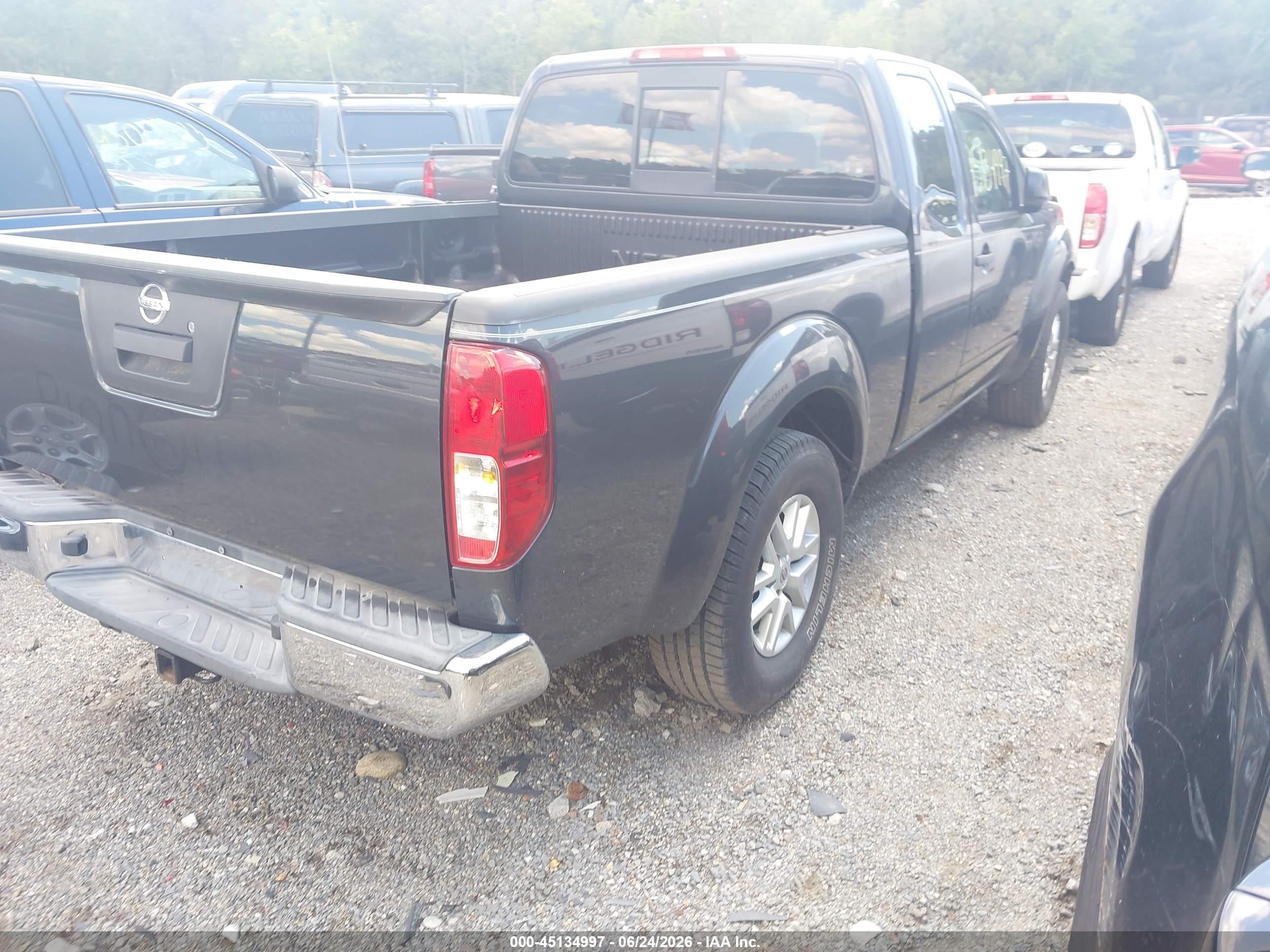 2015 Nissan Frontier Sv Серый vin: 1N6AD0CU4FN700328