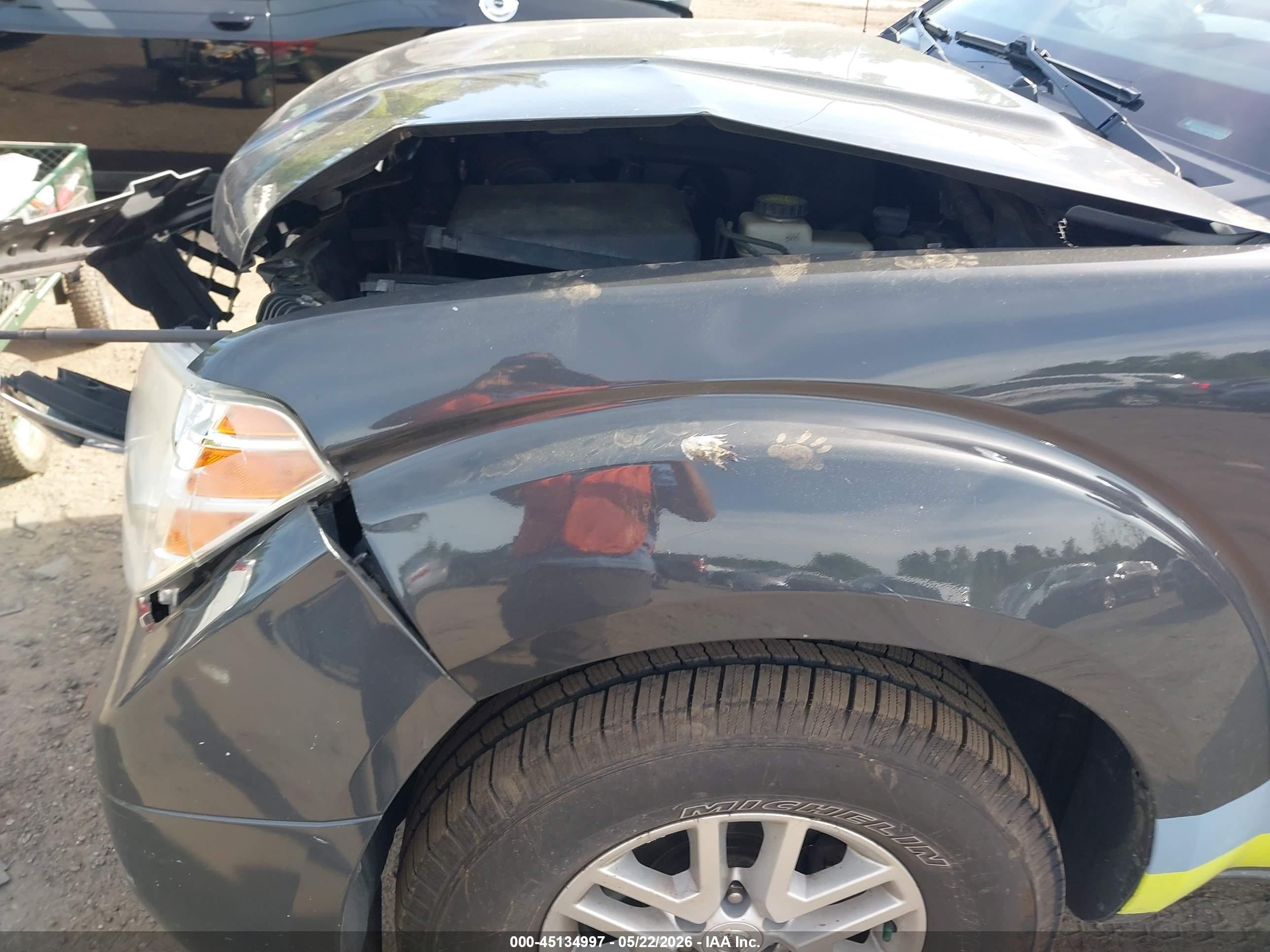 2015 Nissan Frontier Sv Серый vin: 1N6AD0CU4FN700328