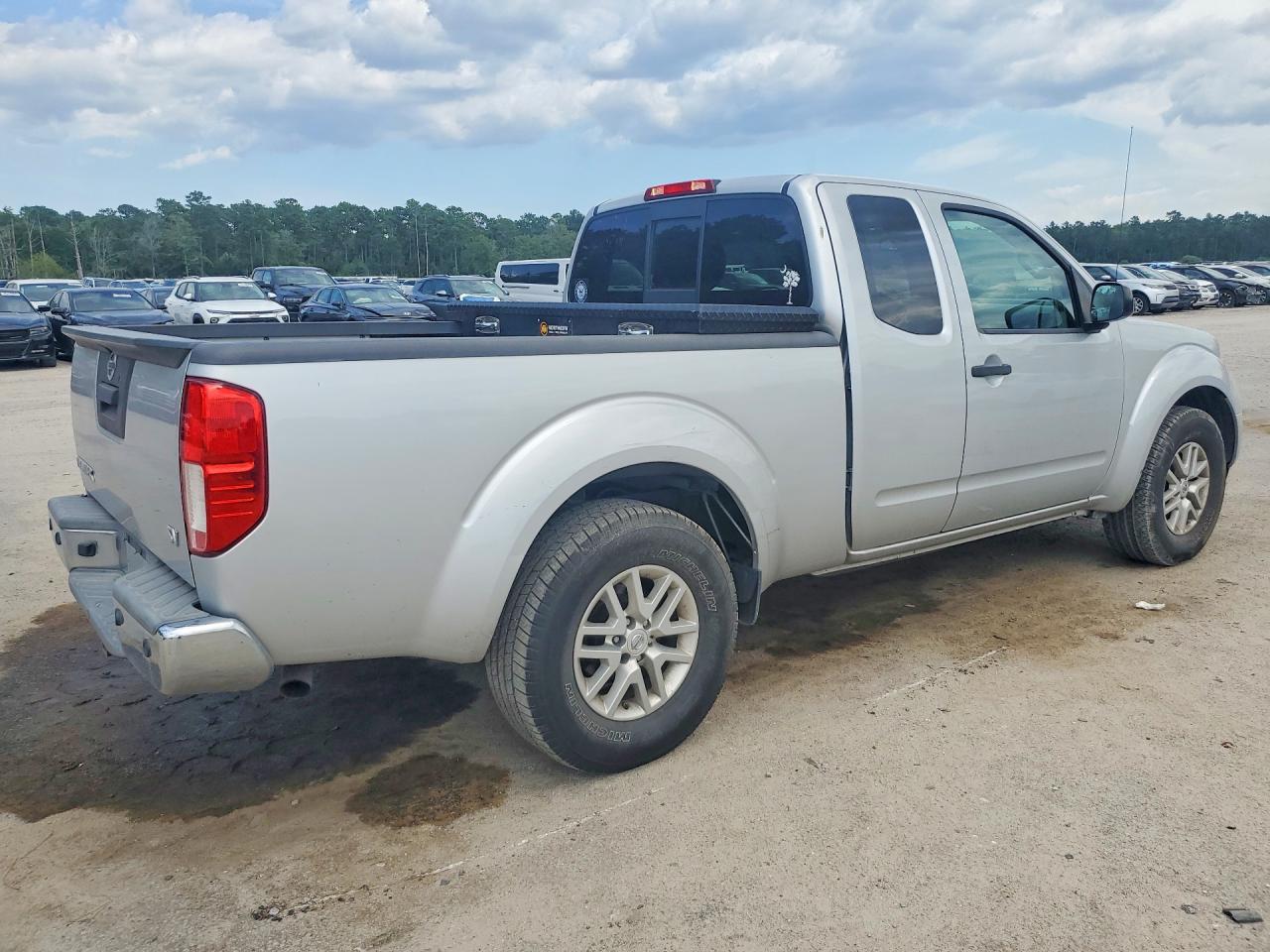 2015 Nissan Frontier Sv V6 Silver vin: 1N6AD0CU4FN701768